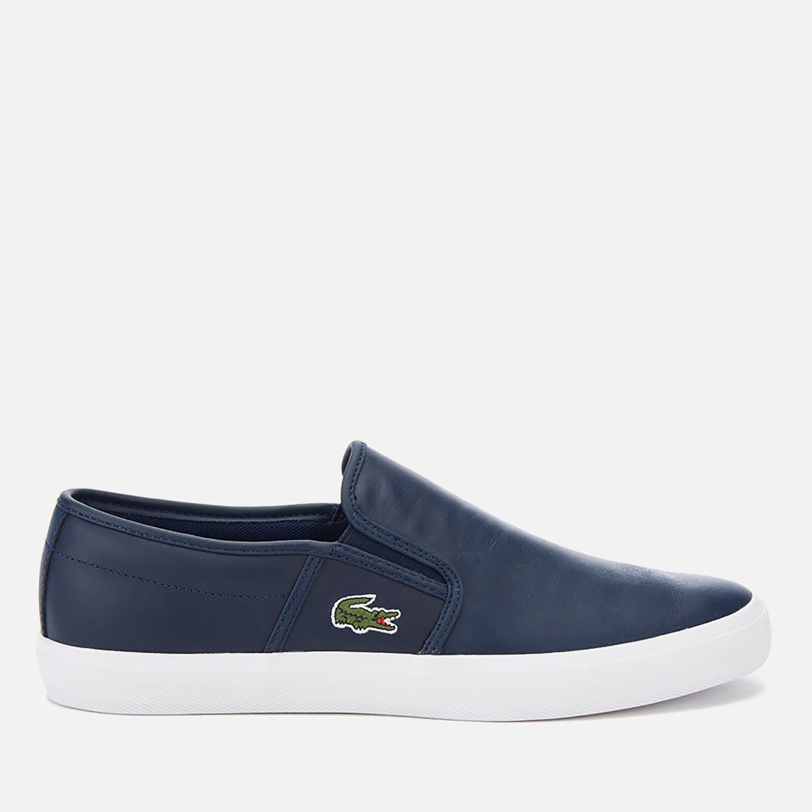 Lacoste Men s Gazon 316 1 Slip On Trainers Navy Coggles