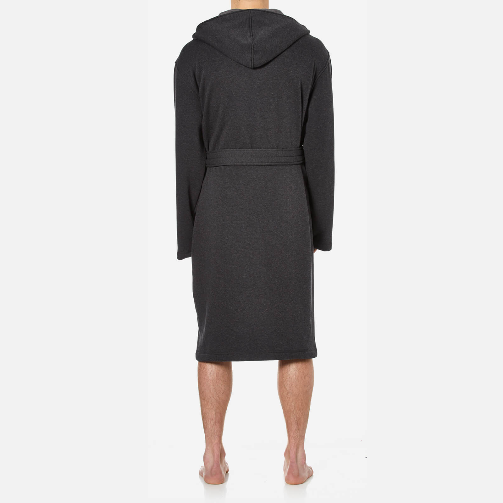 UGG Men s Heritage Comfort Brunswick Dressing Gown Black Bear