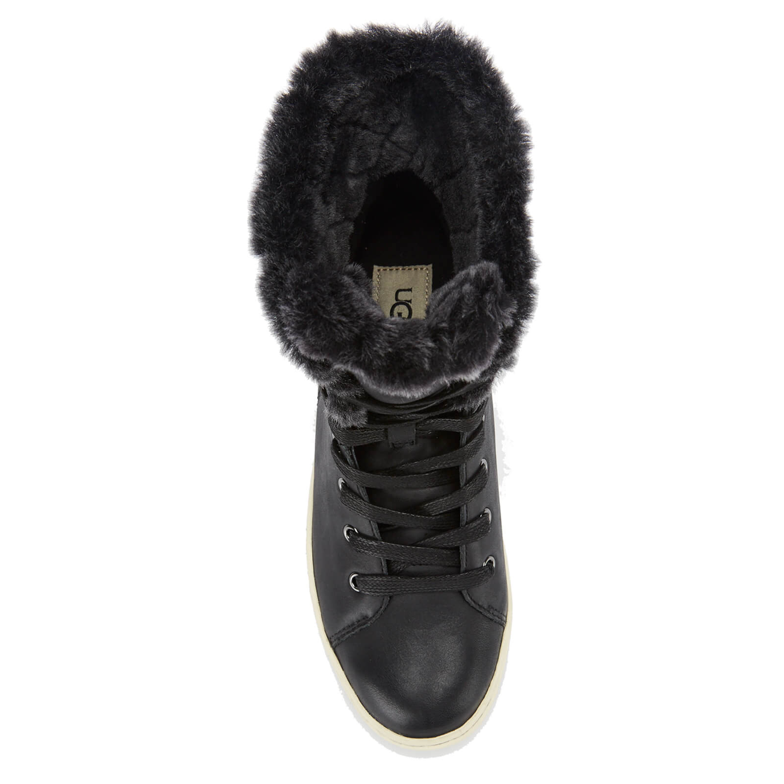 UGG Women s Croft Luxe Quilt Hi Top Trainers Black
