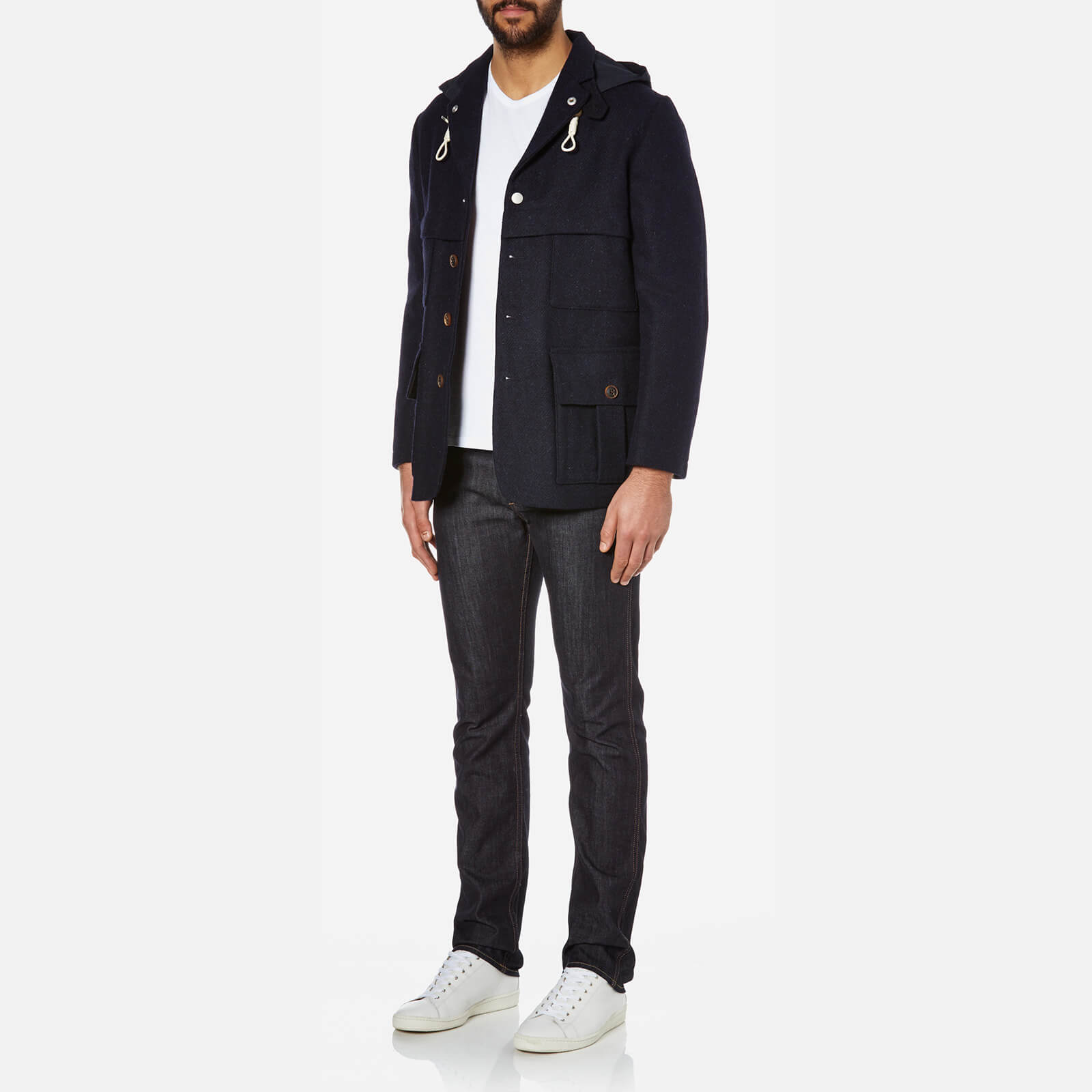 Nigel Cabourn Men's 1930's Harris Tweed Ventile Sherpa Nigel Cabourn Men's 1930's Harris Tweed Ventile Sherpa