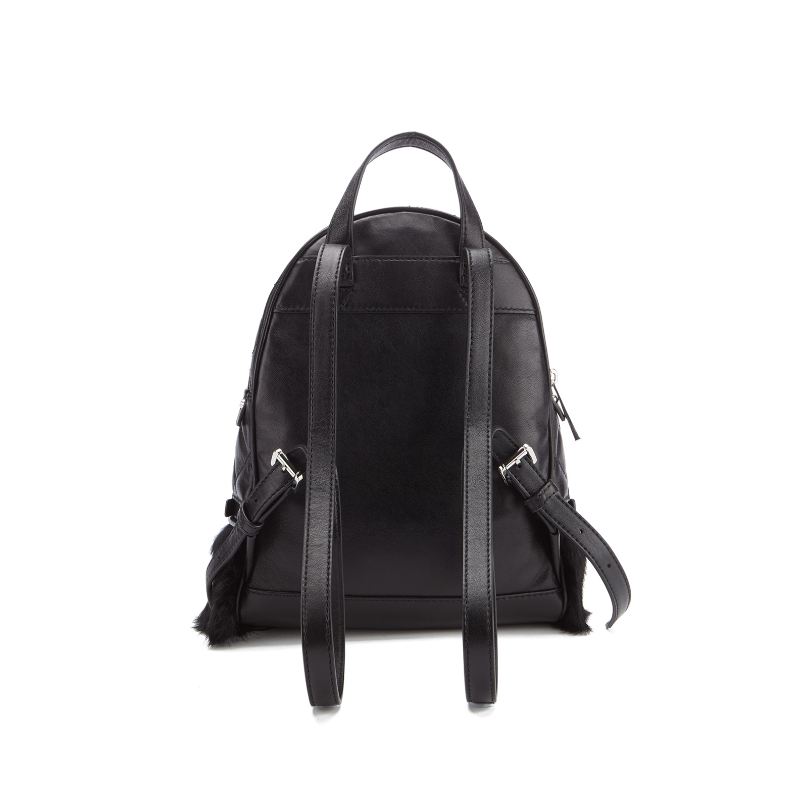 Michael kors fur backpack top