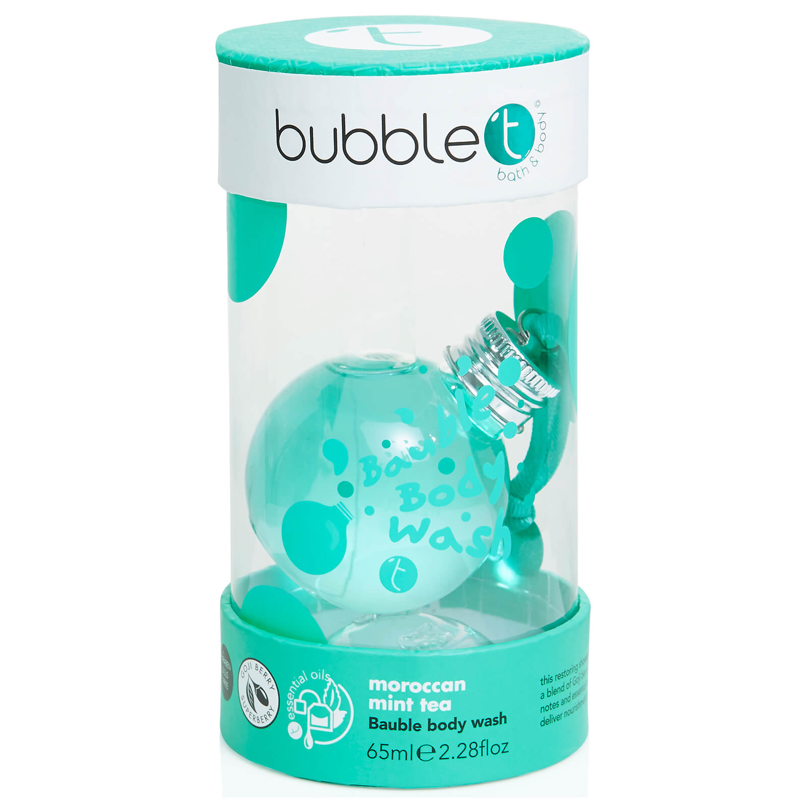 Bubble T Bath & Body - Solo Bauble 100ml (Moroccan Mint Tea)