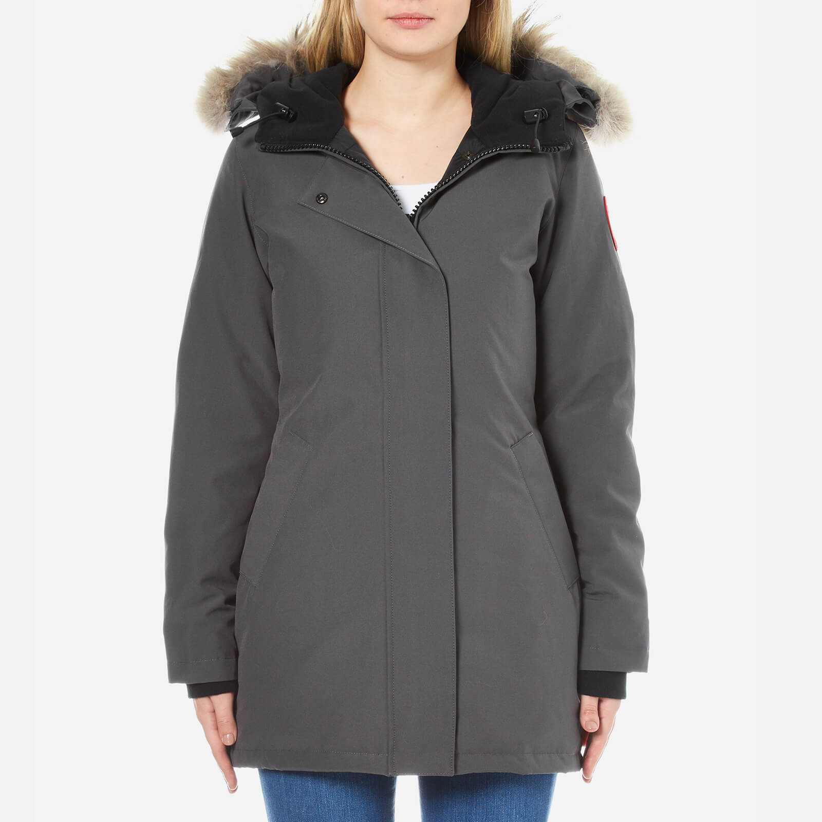 Canada Goose Women s Victoria Parka Graphite Coggles