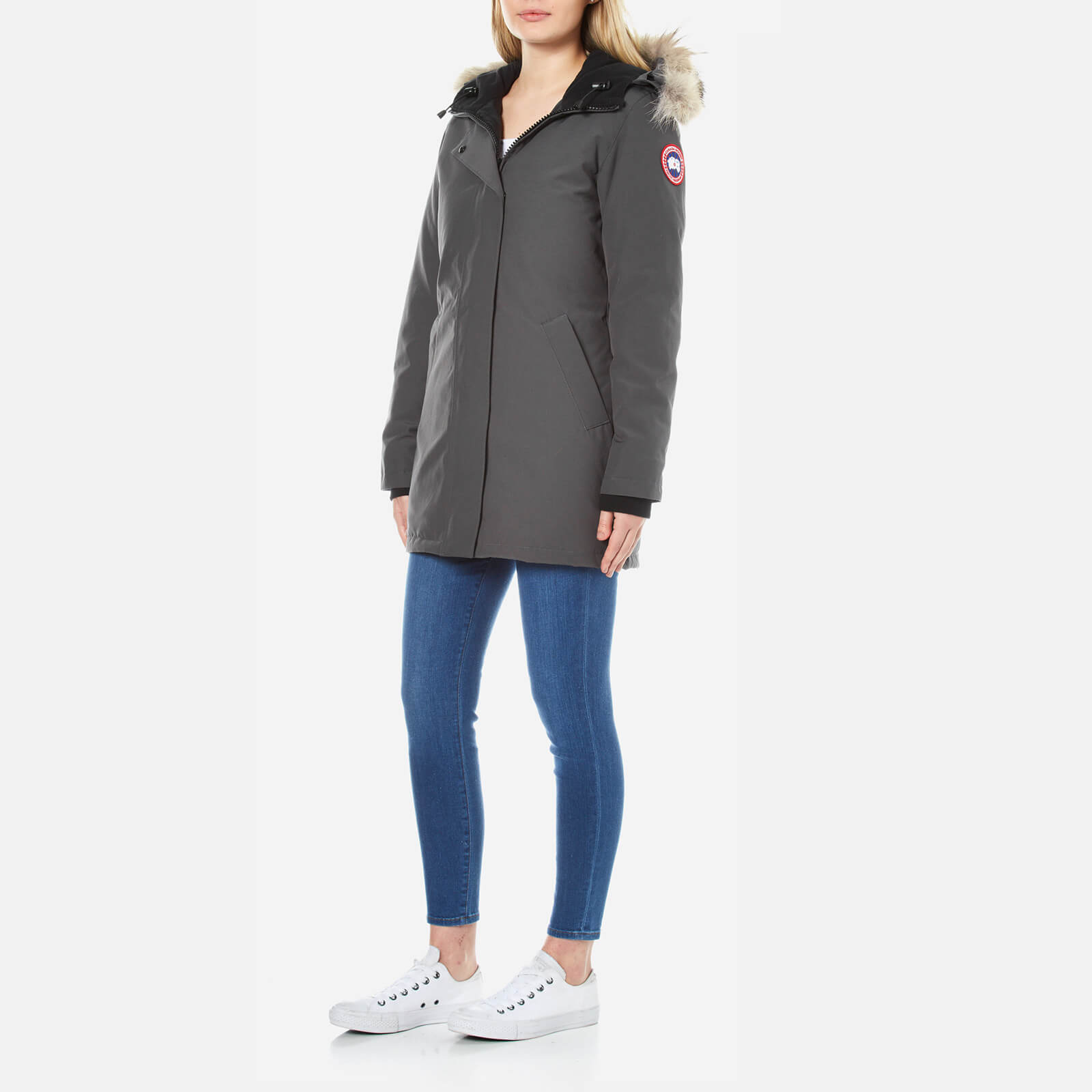 Canada Goose Women s Victoria Parka Graphite Coggles