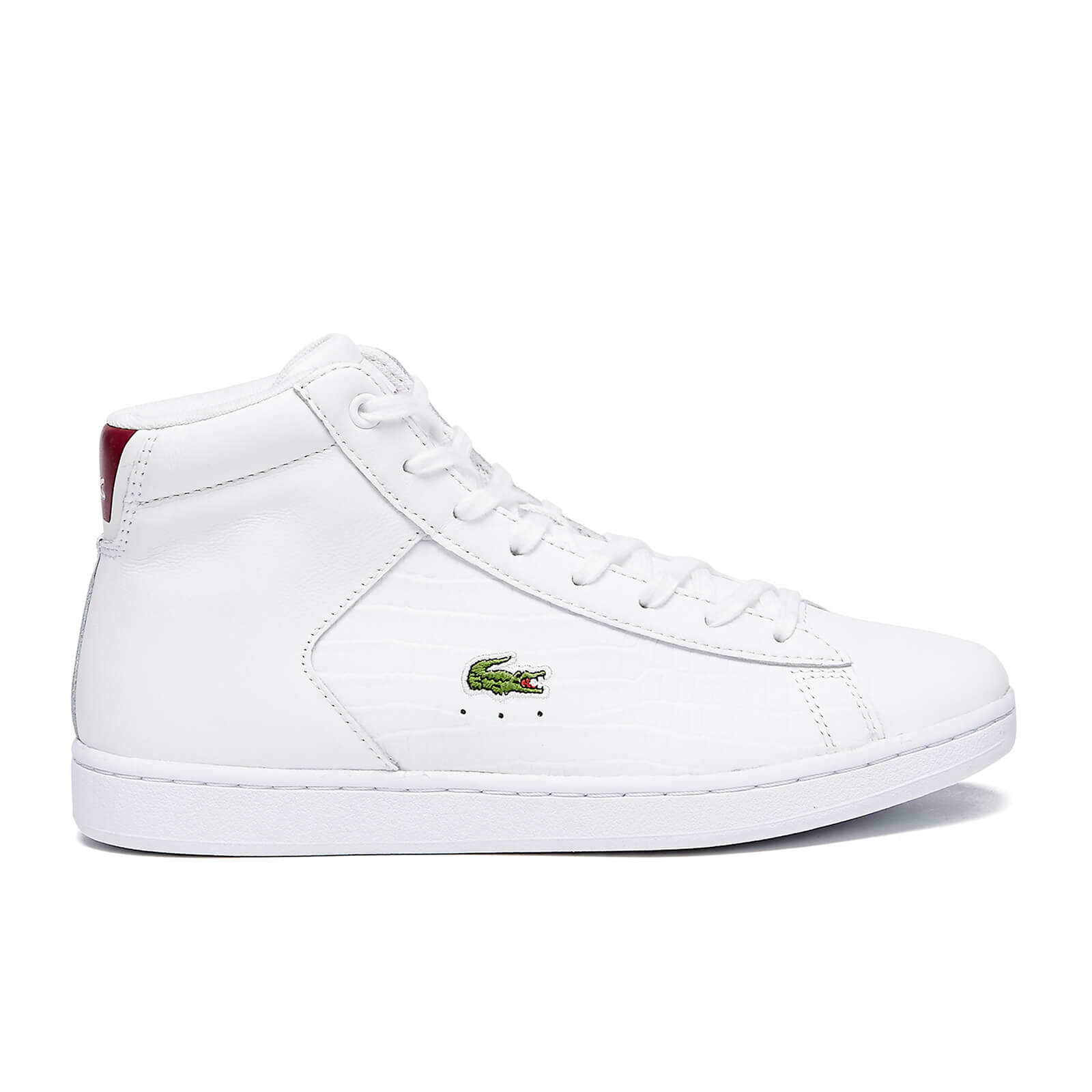 Lacoste white high tops on sale