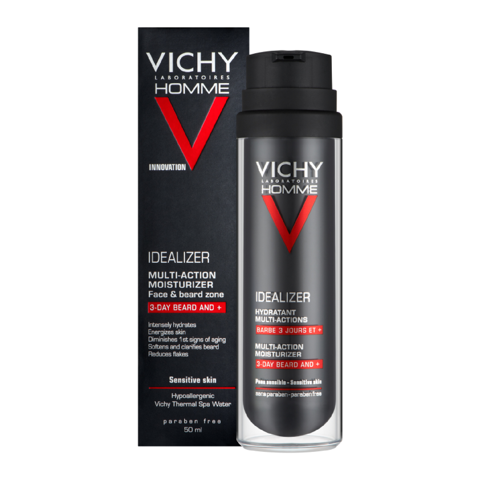 Cuidado de la barba para hombres Homme Idealizer Beard Care de Vichy 50 ml
