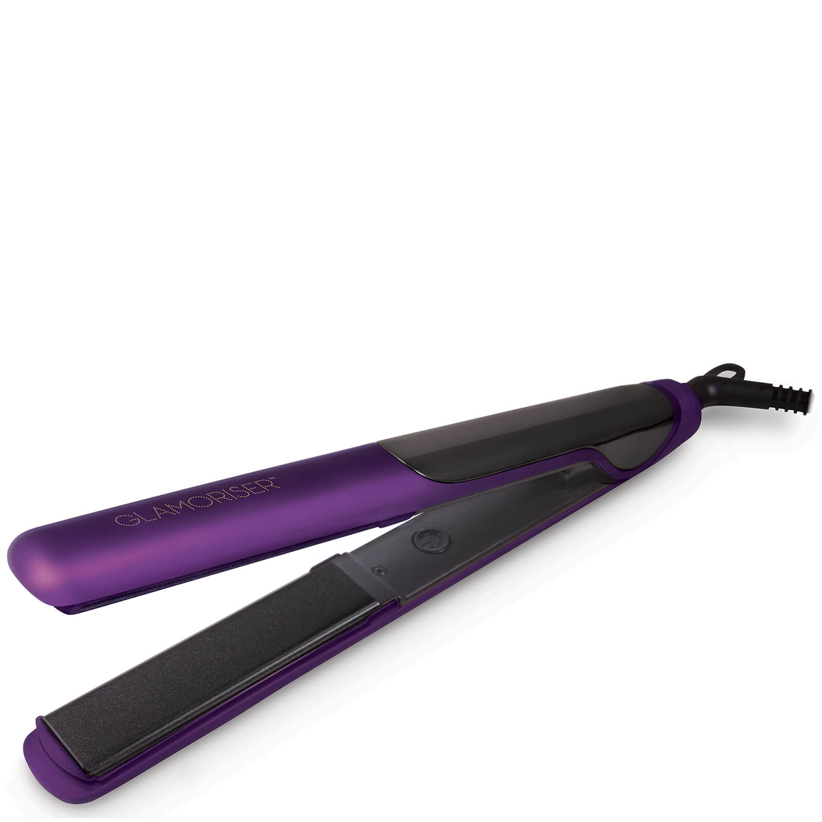Plancha de Pelo Táctil Salon Results de Glamoriser – Púrpura