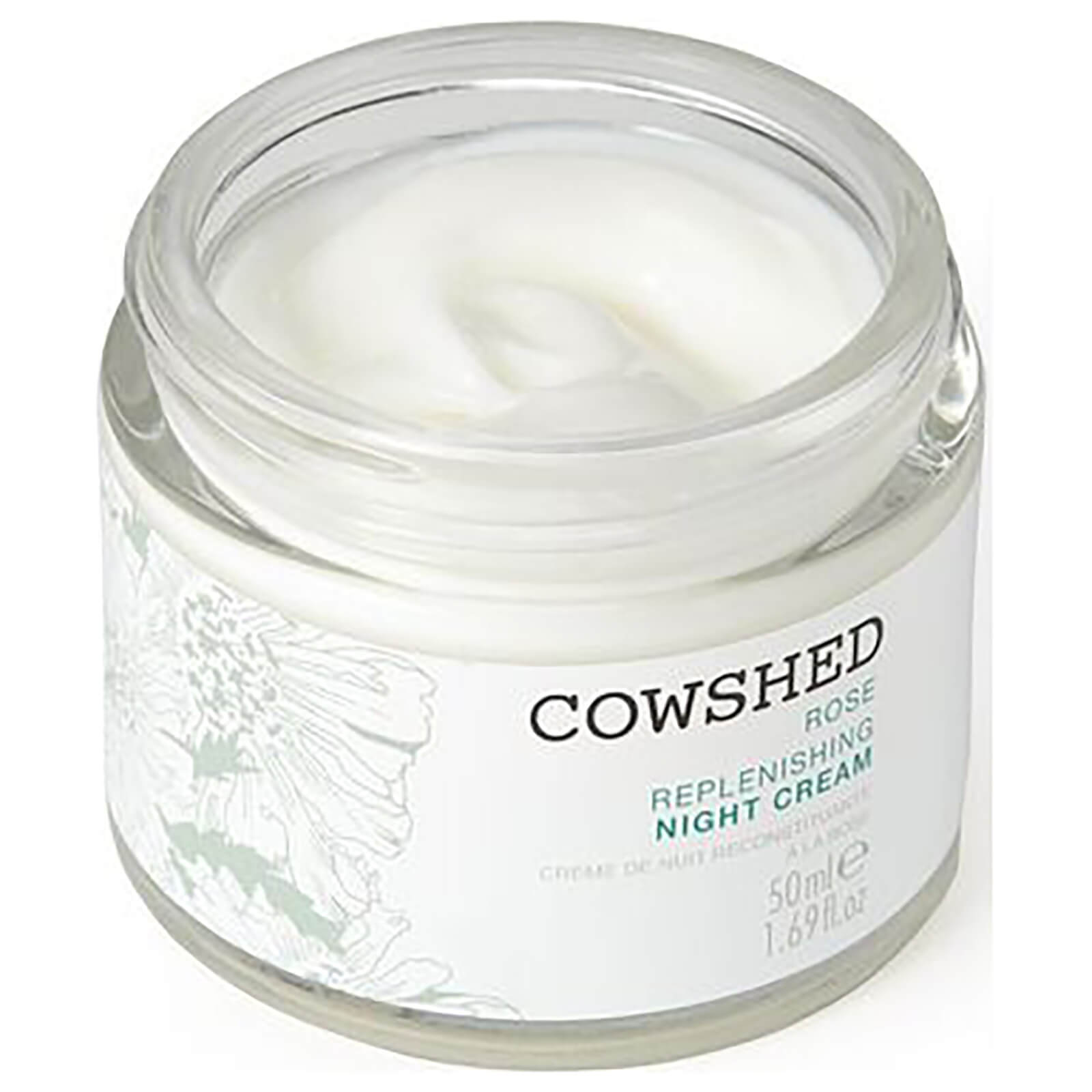 Crema regeneradora de noche Rose de Cowshed 50 ml