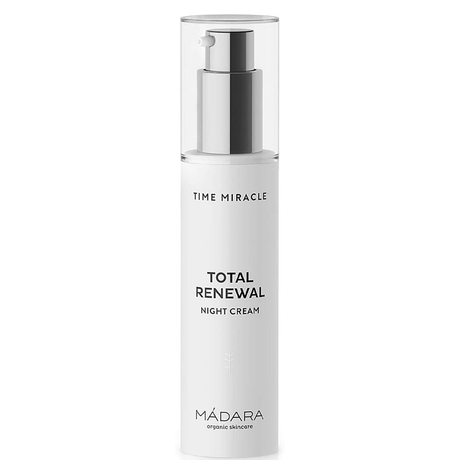 Crema de noche Time Miracle Total Renewal de MÁDARA 50 ml
