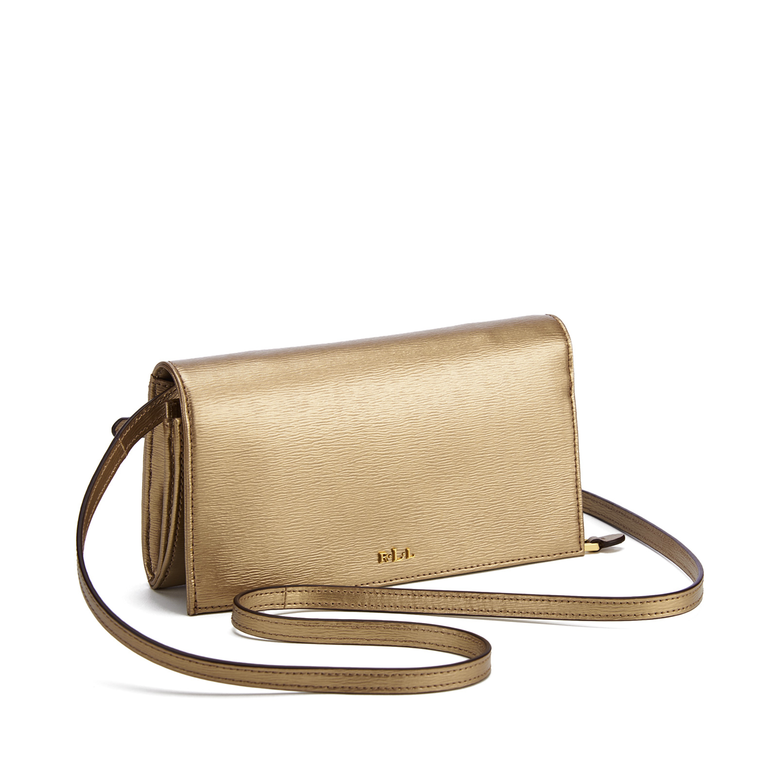 Lauren Ralph Lauren Women s Newbury Cross Body Bag Gold Coggles