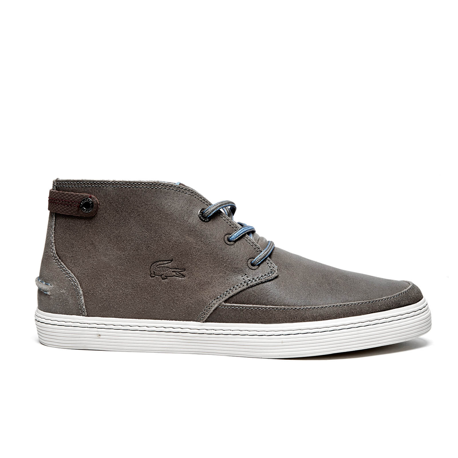 Grey lacoste boots shop