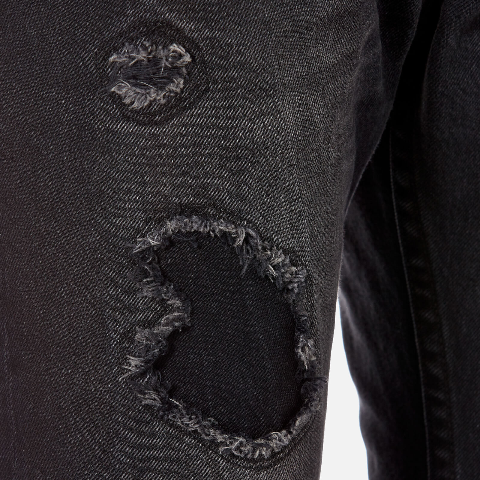 Helmut Lang Men's Mr 87 Destroyed Jeans - Black | Coggles Helmut Lang Men's Mr 87 Destroyed Jeans - Black | Coggles