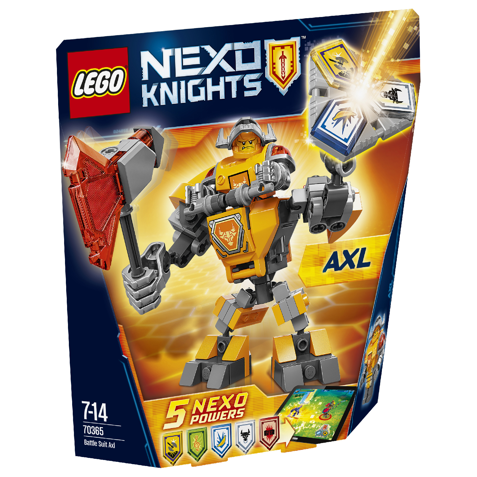 LEGO Nexo Knights: Battle Suit Axl (70365)