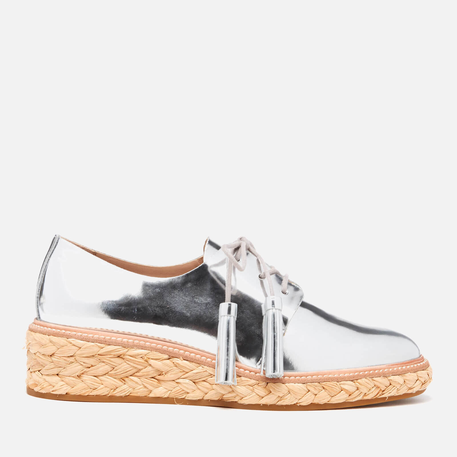 Loeffler randall silver shoes cheap