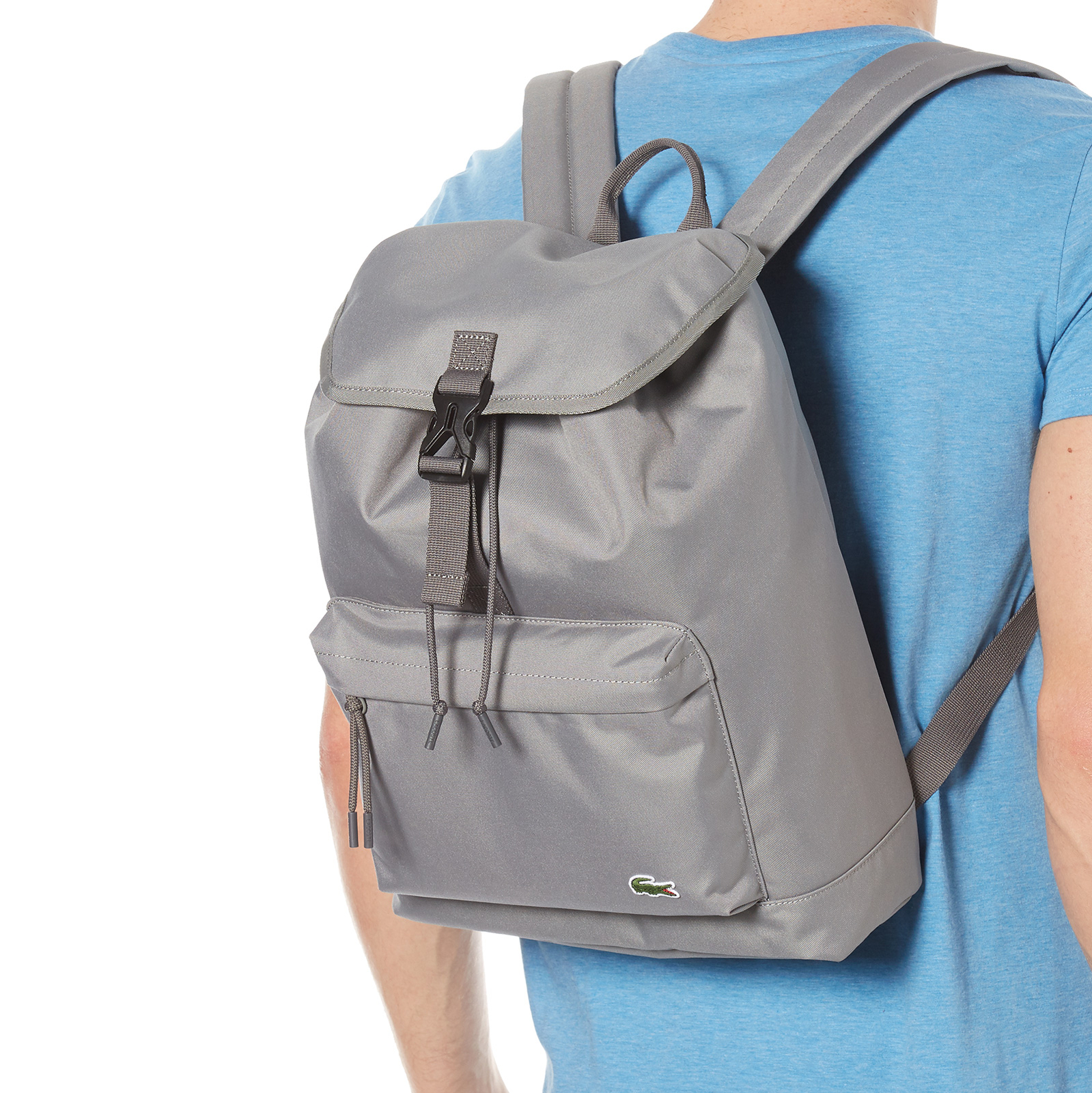 Lacoste flap backpack outlet