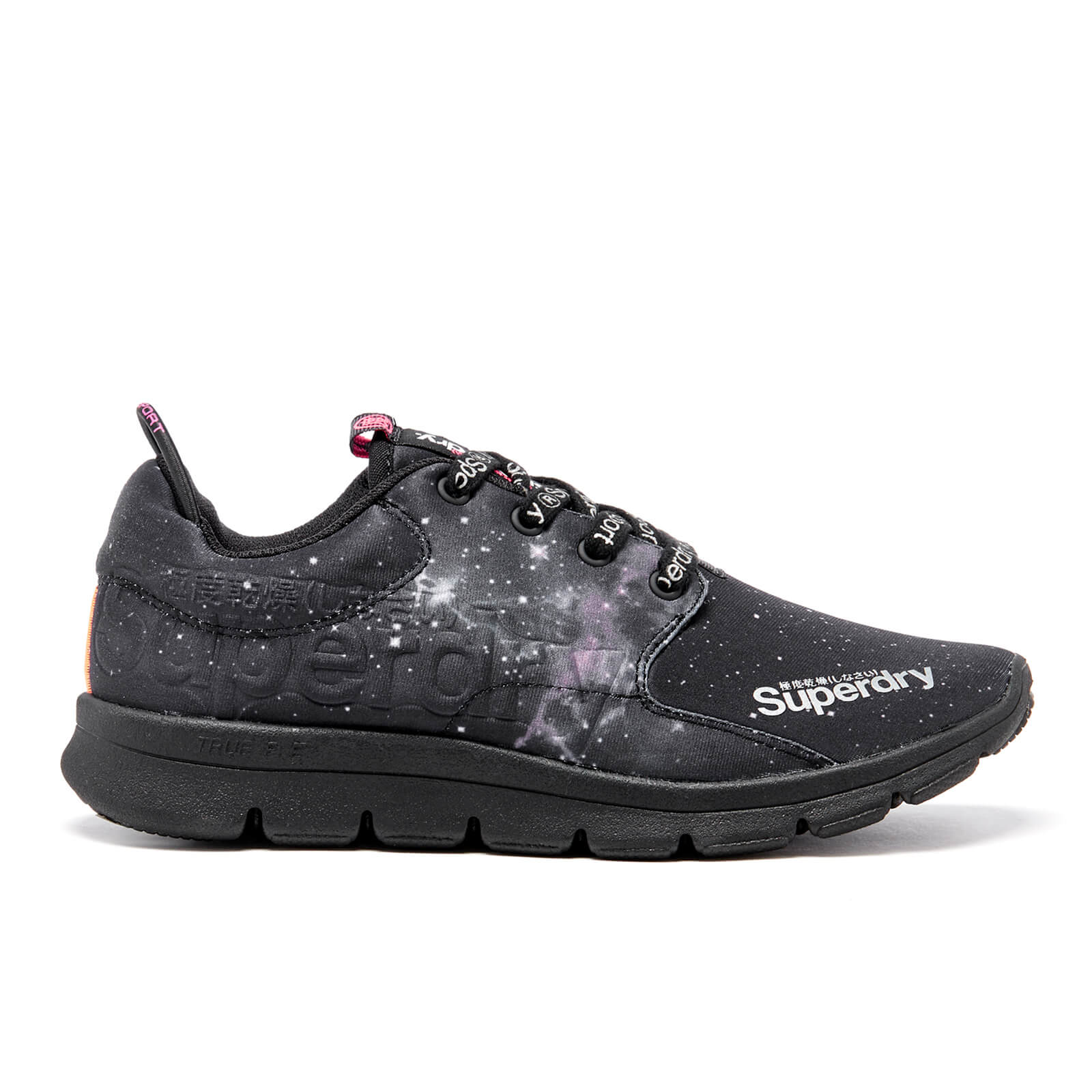 Superdry Women s Scuba Runner Trainers Black Stealth Allsole