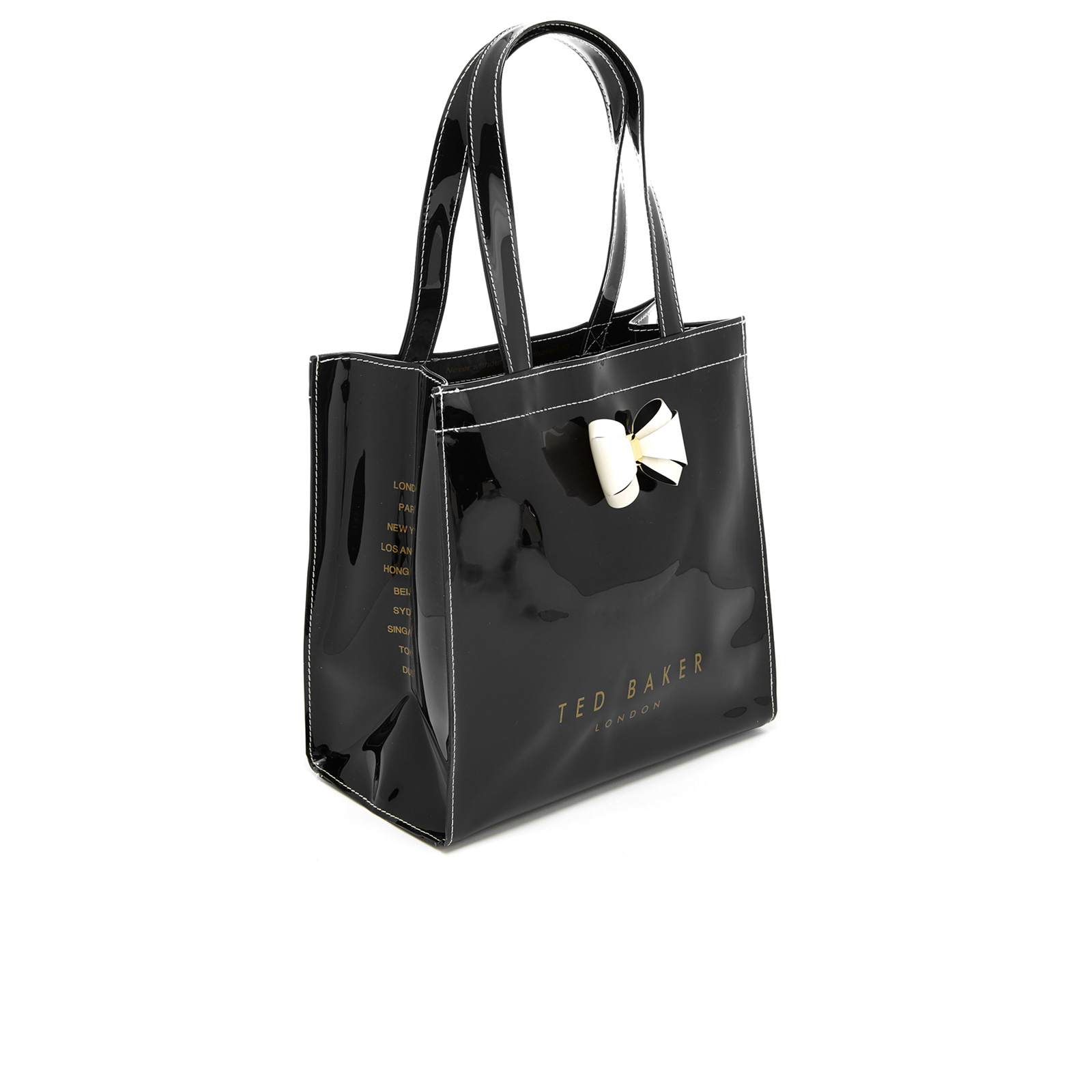 Ted baker black bow purse clearance