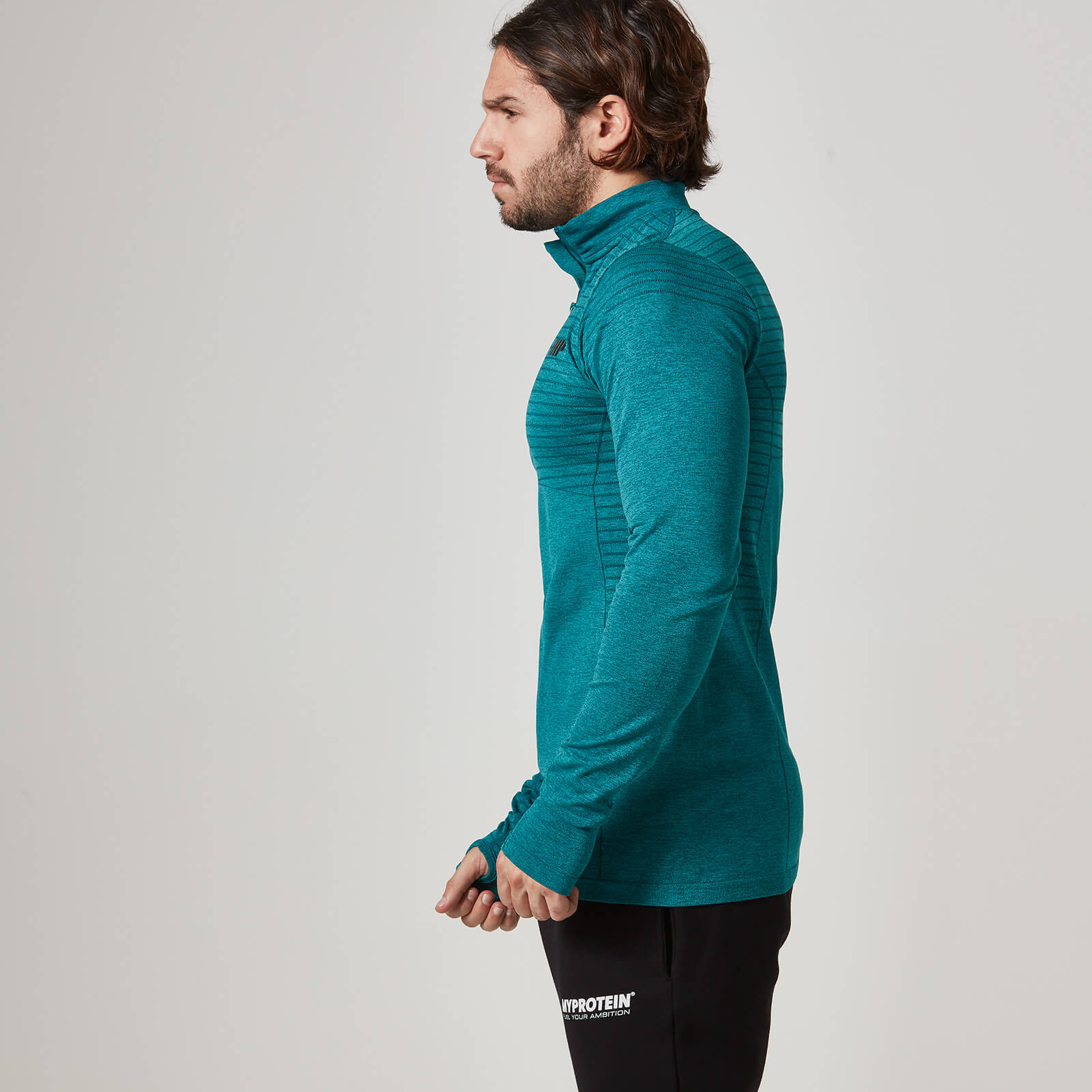 MYPROTEIN - Pippuさま専用 マイプロテイン メンズ シームレス 1／4 ジップトップ－ブラック