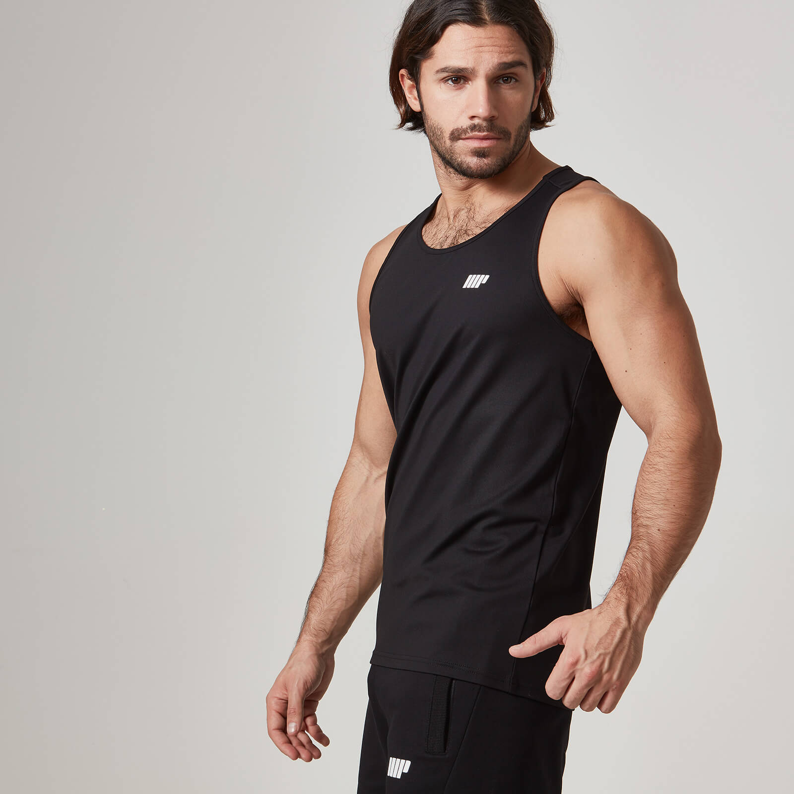 Buy Men's Dry-Tech Tank Top | Black | MYPROTEIN™