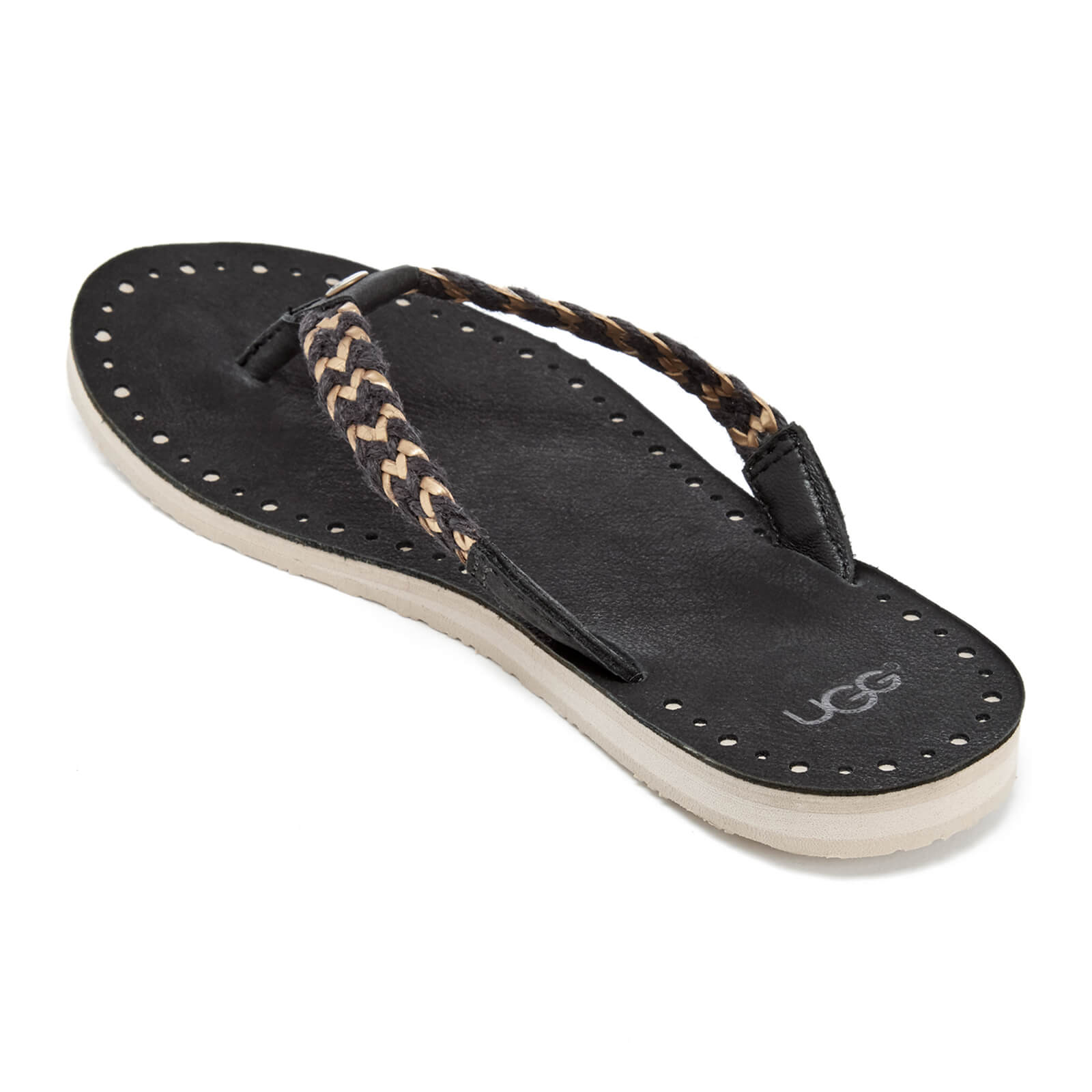 Ugg braided best sale flip flops