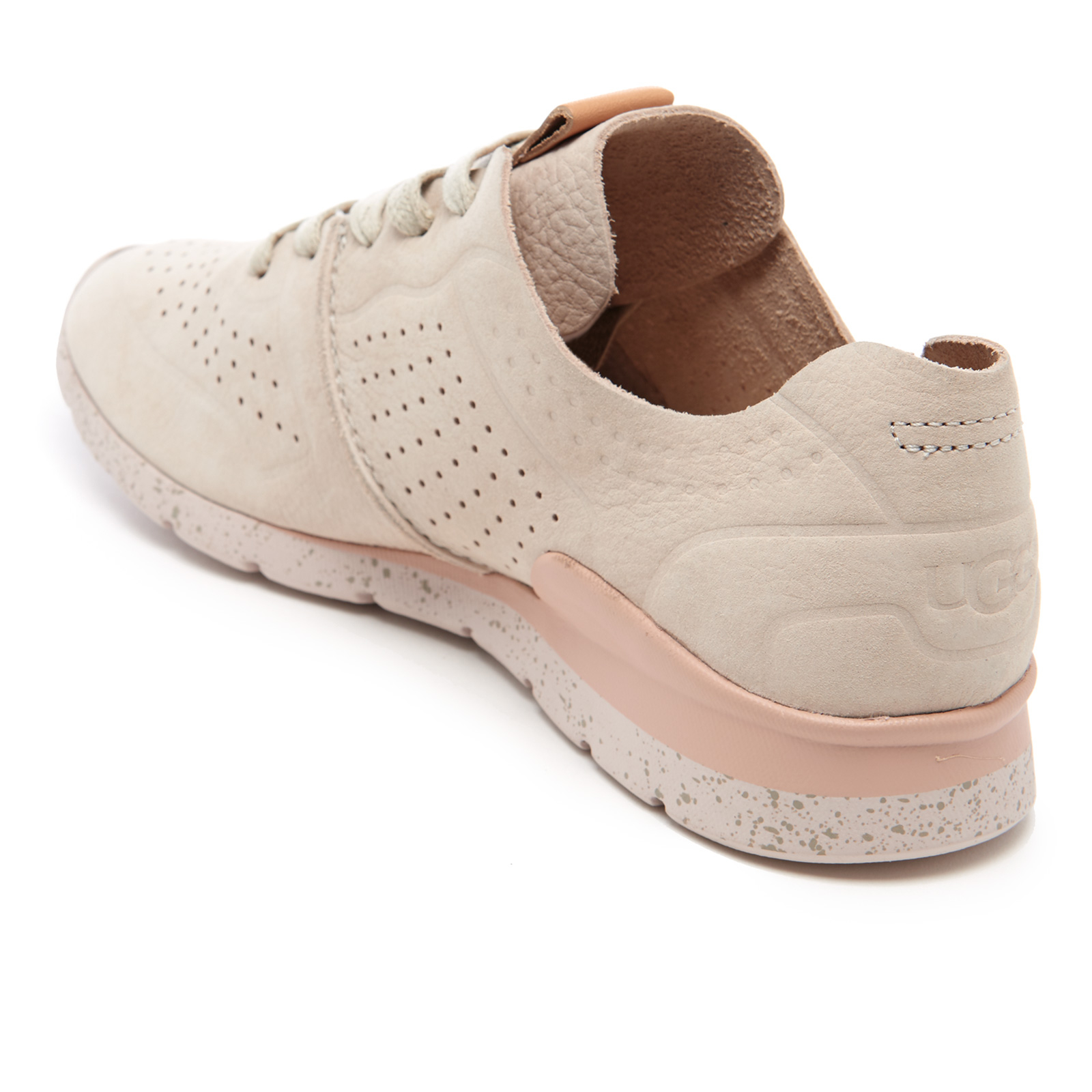 UGG Women s Tye Treadlite Nubuck Trainers Ceramic Allsole