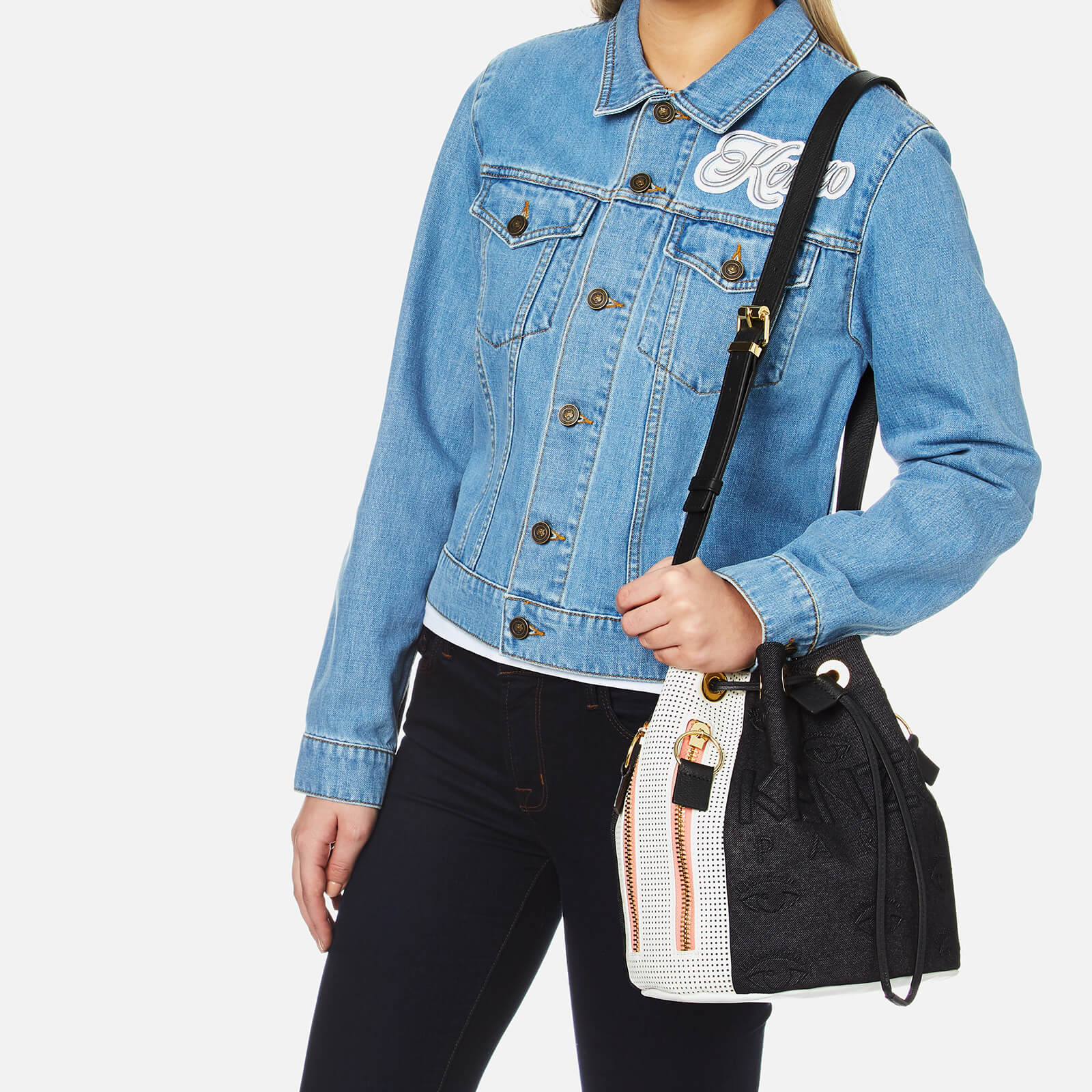 KENZO Women s Kombo Bucket Bag Black Coggles