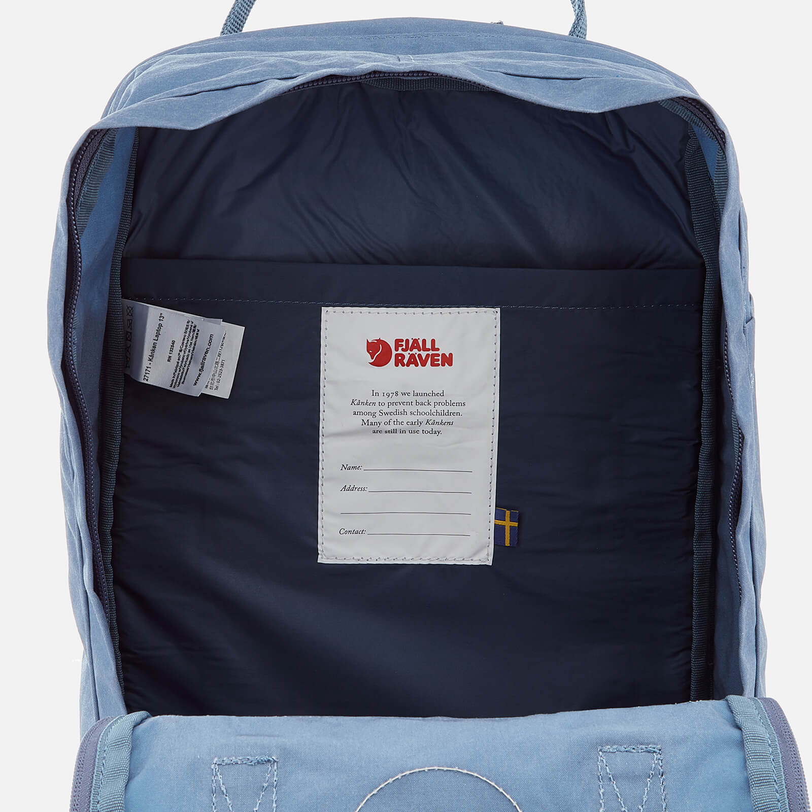 Fjallraven Kanken Laptop Case 13 Blue Ridge Coggles