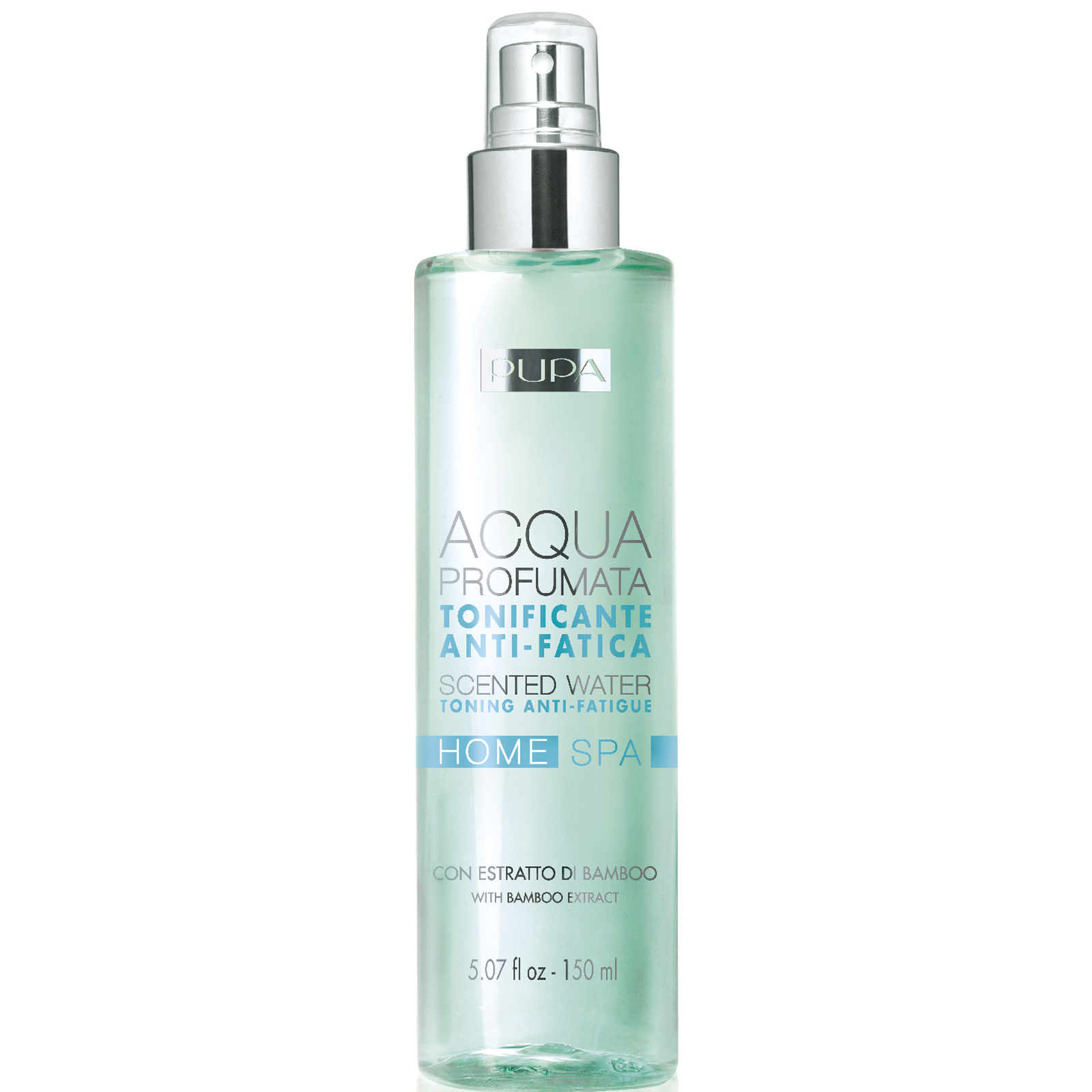 Agua perfumada Home Spa de PUPA - Anti-Fatigue 150 ml