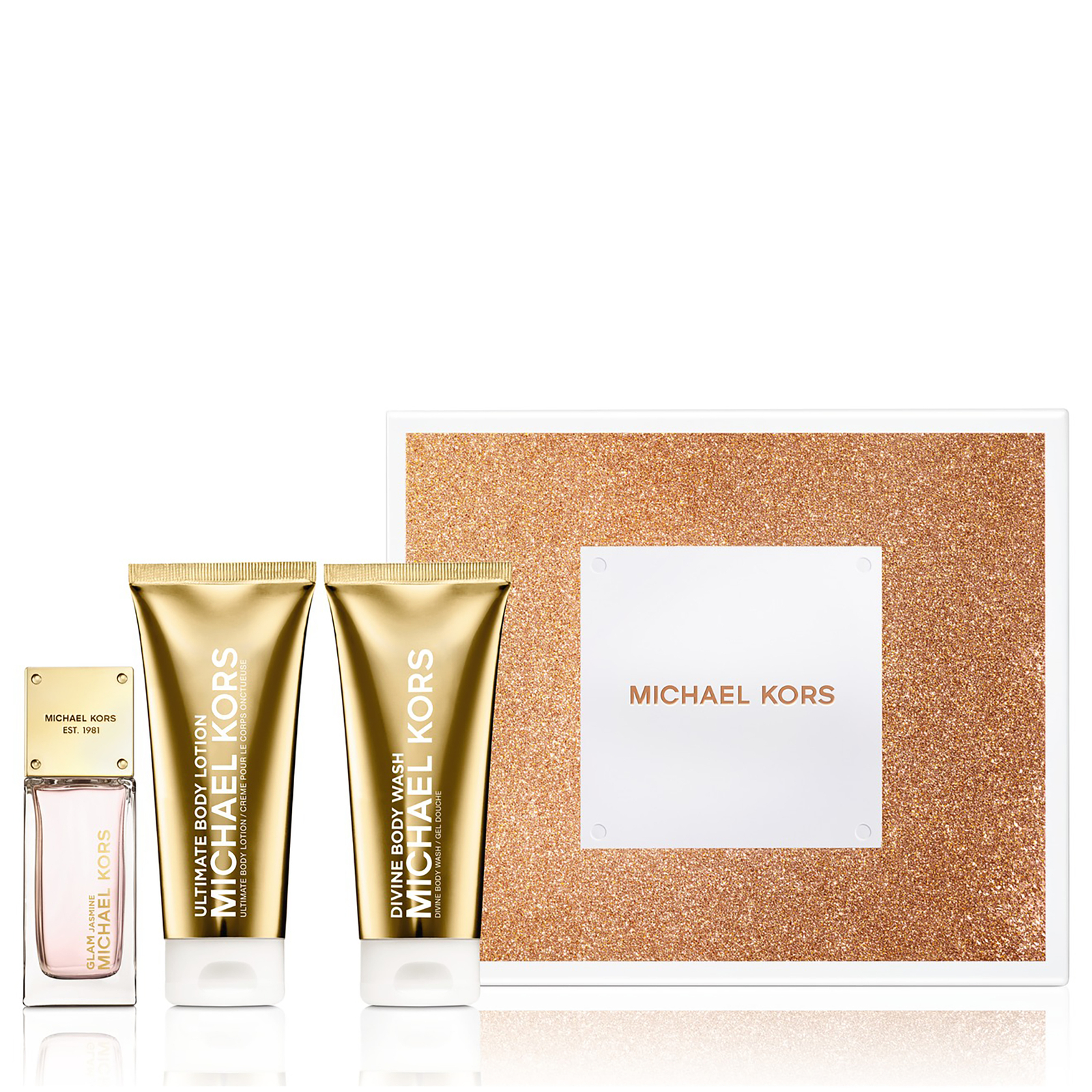 MICHAEL MICHAEL KORS Glam Jasmine Eau de Parfum 50ml, Body Lotion and Body Wash Collection