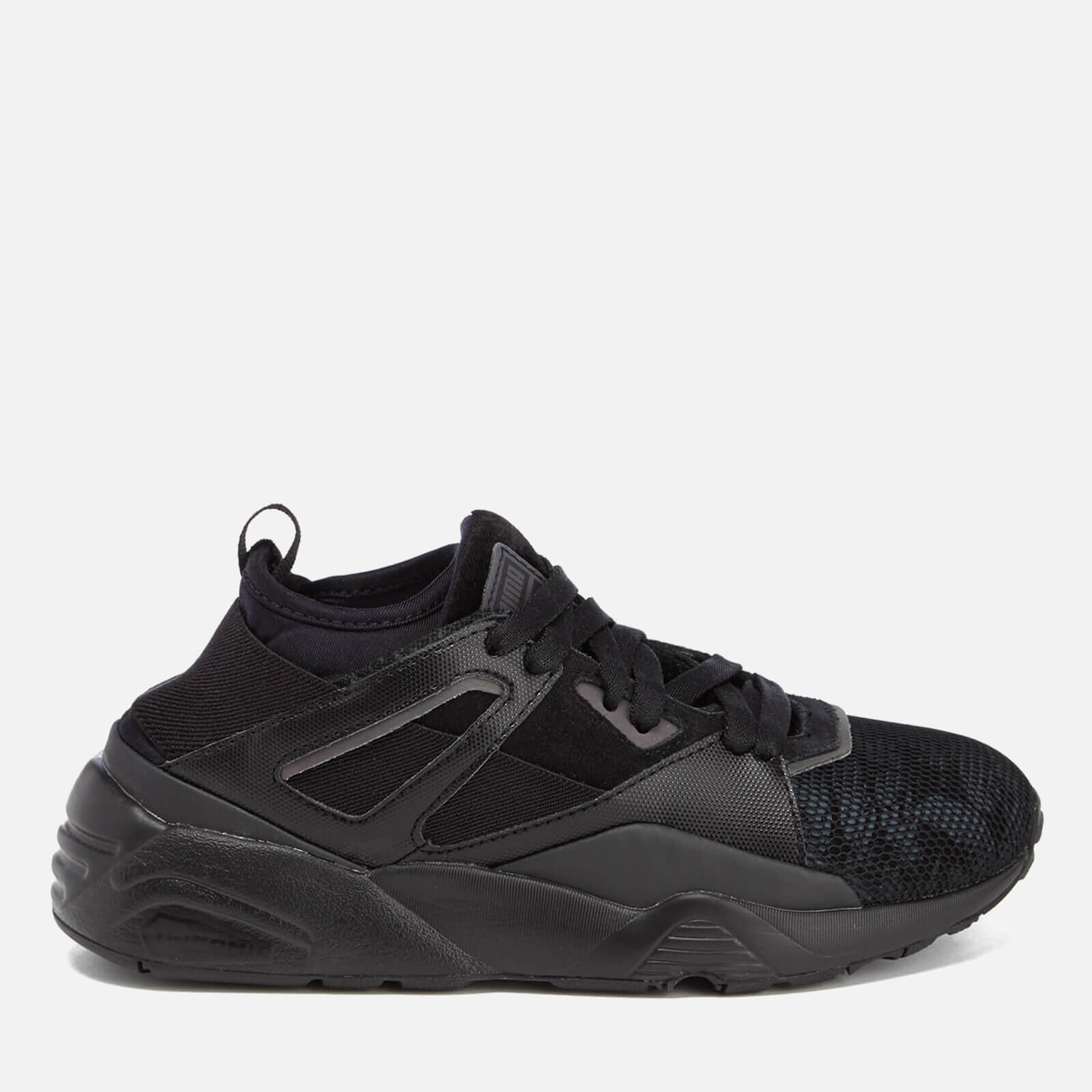 Puma Women s Blaze of Glory Sock Swan Trainers Black Black Allsole