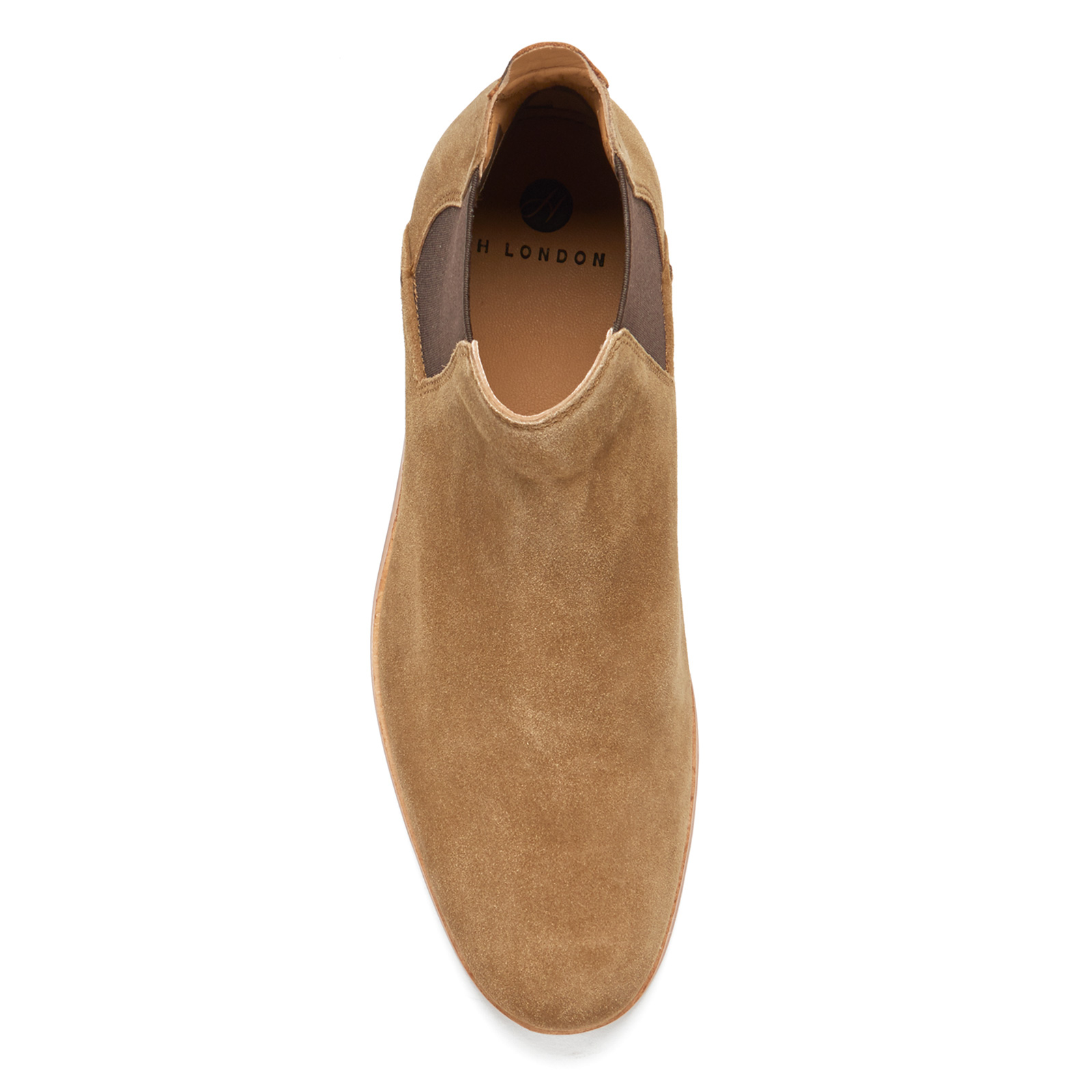 Hudson London Men s Tonti Suede Chelsea Boots Tobacco Coggles