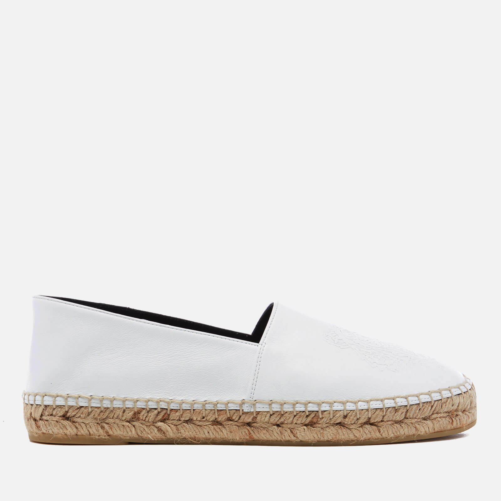 Kenzo white leather espadrilles sales