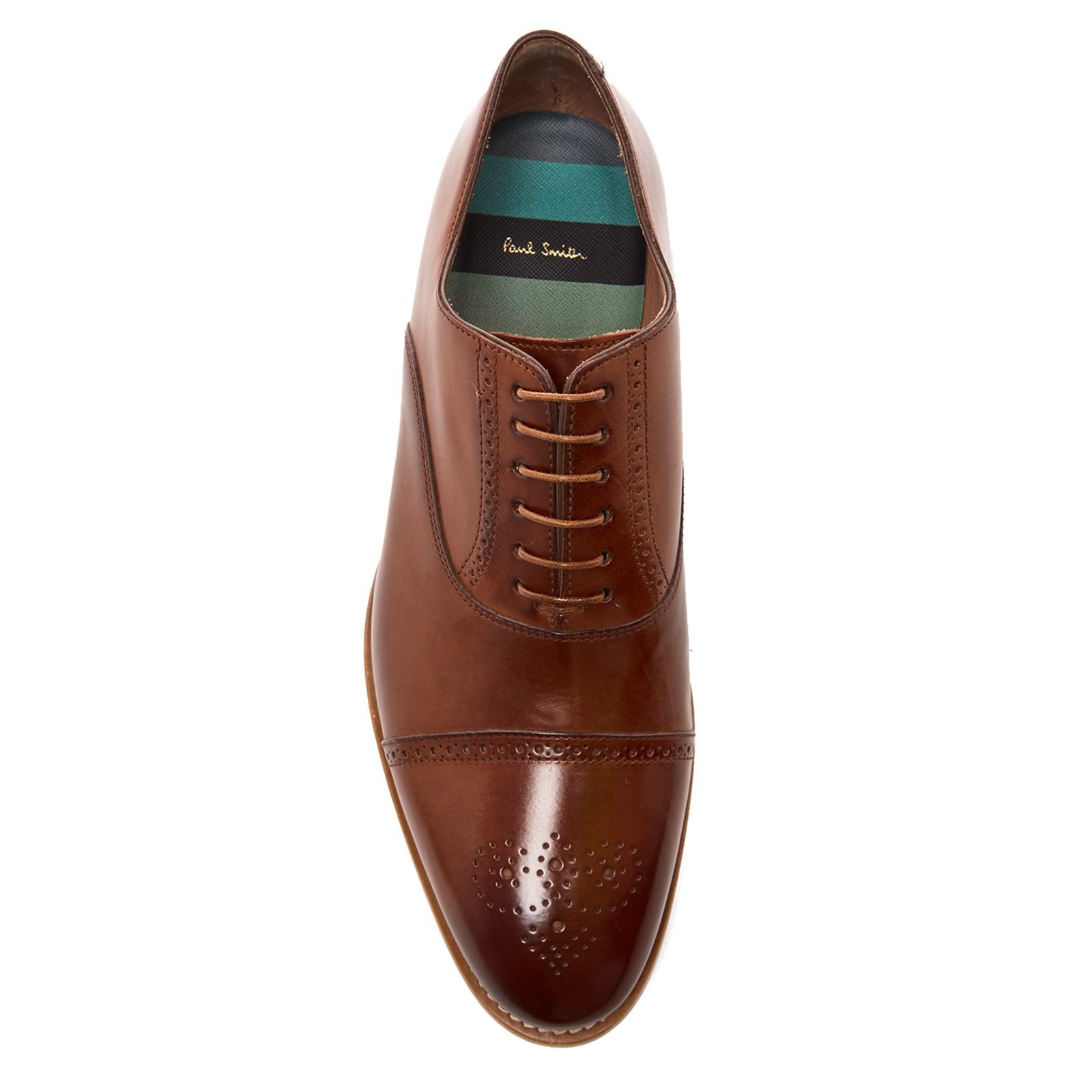 Paul Smith Men s Berty Leather Brogues Tan Parma Allsole
