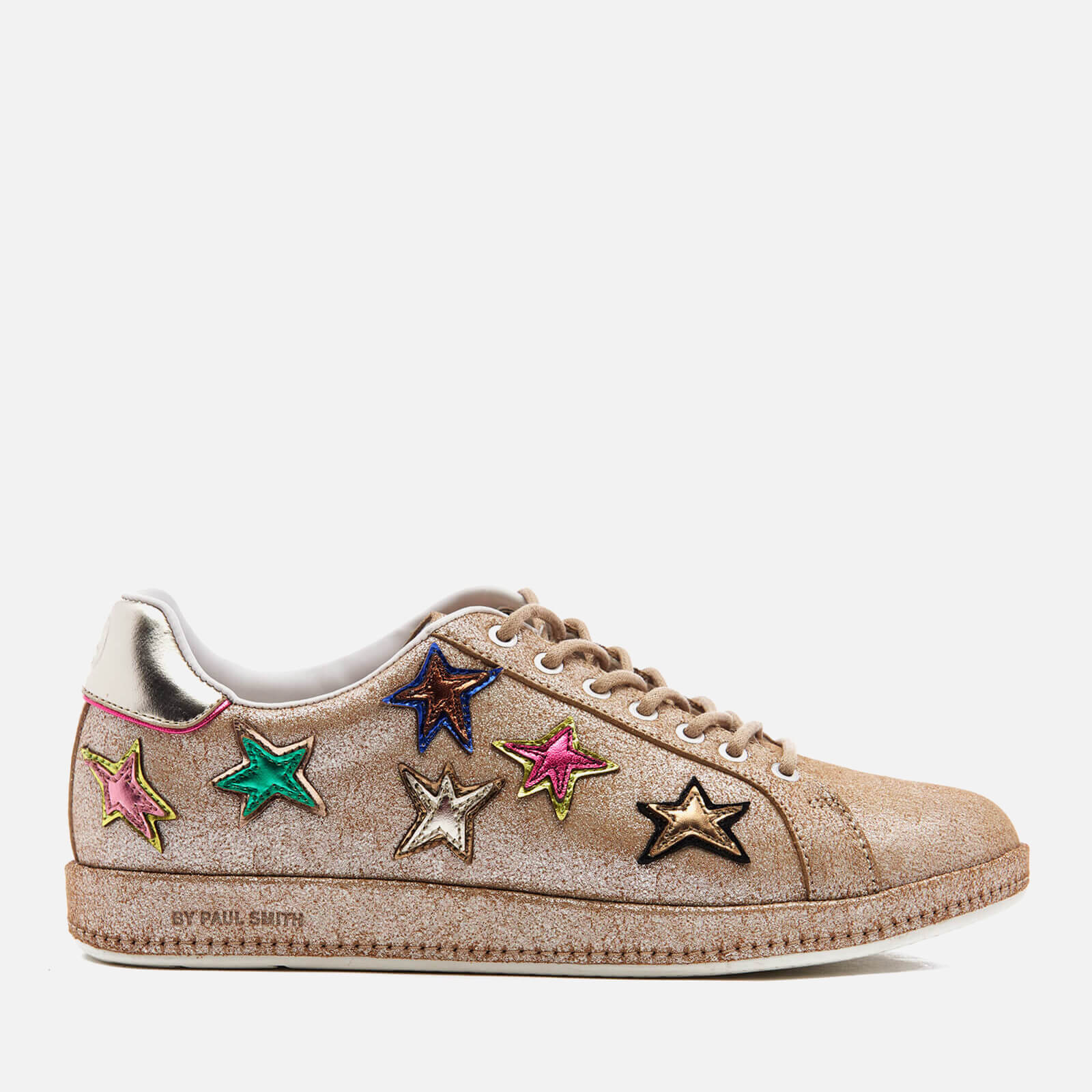 PS by Paul Smith Women's Lapin Metallic Star Print Trainers