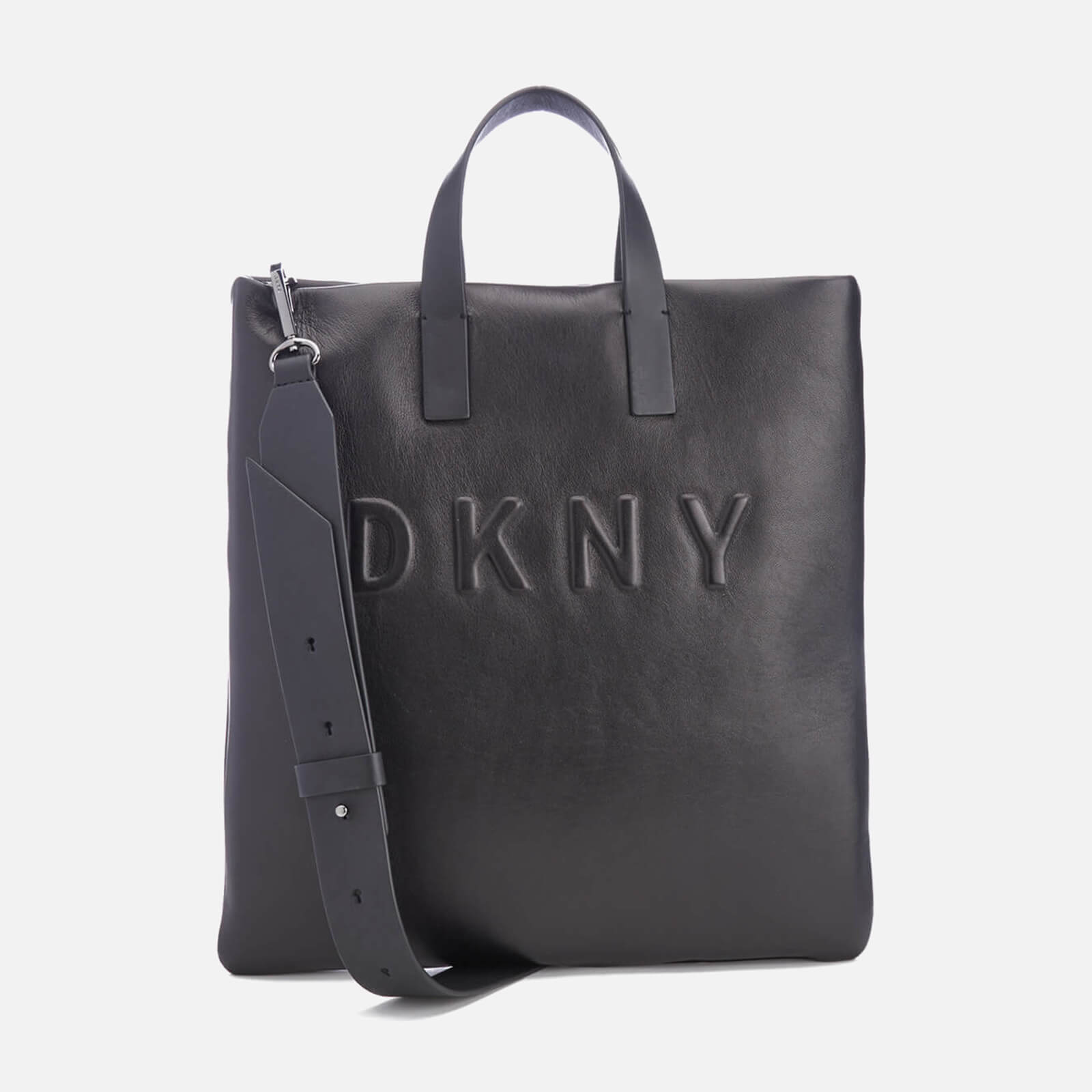 Dkny embossed logo bag on sale