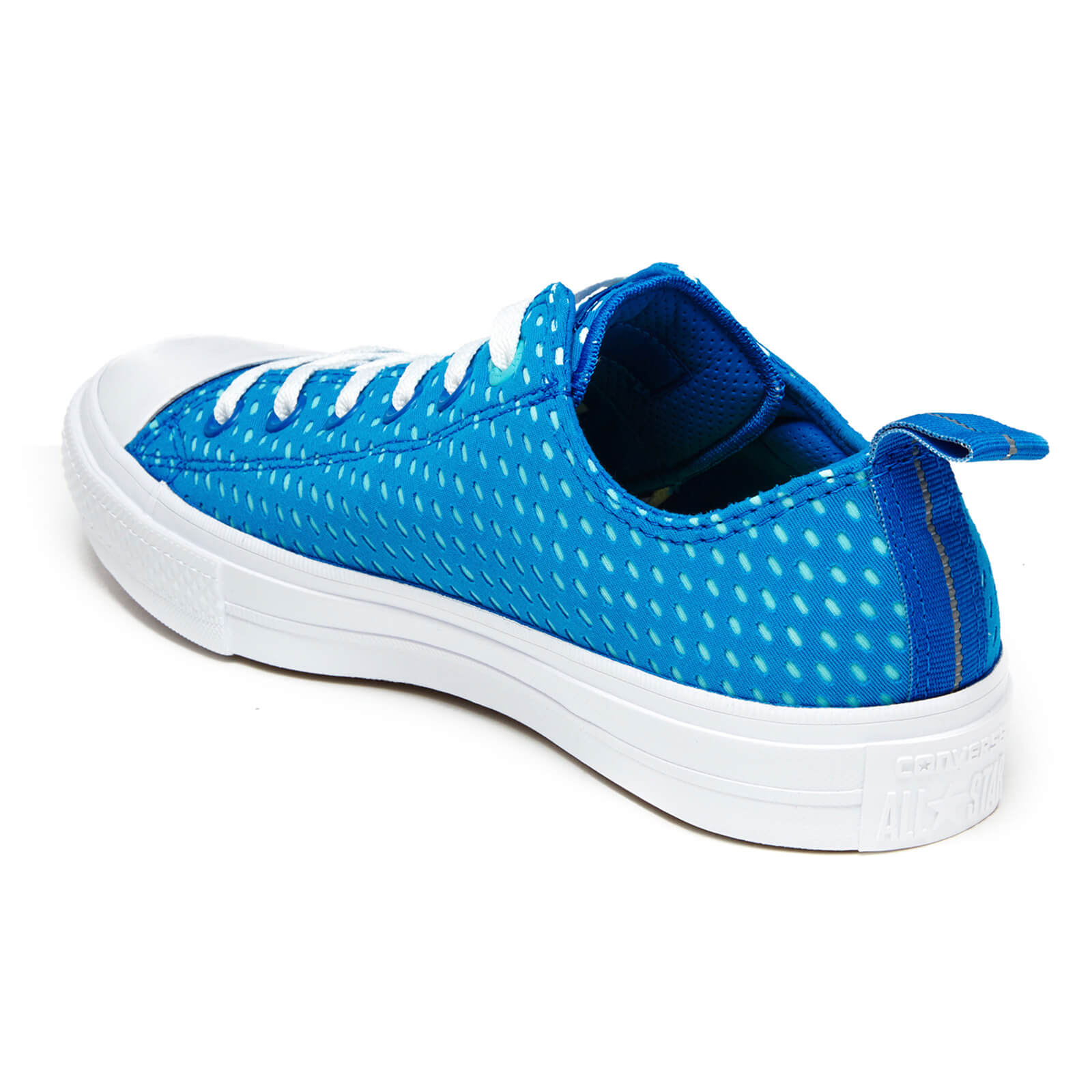 Converse Men s Chuck Taylor All Star II Ox Trainers Soar Fresh Cyan White Allsole