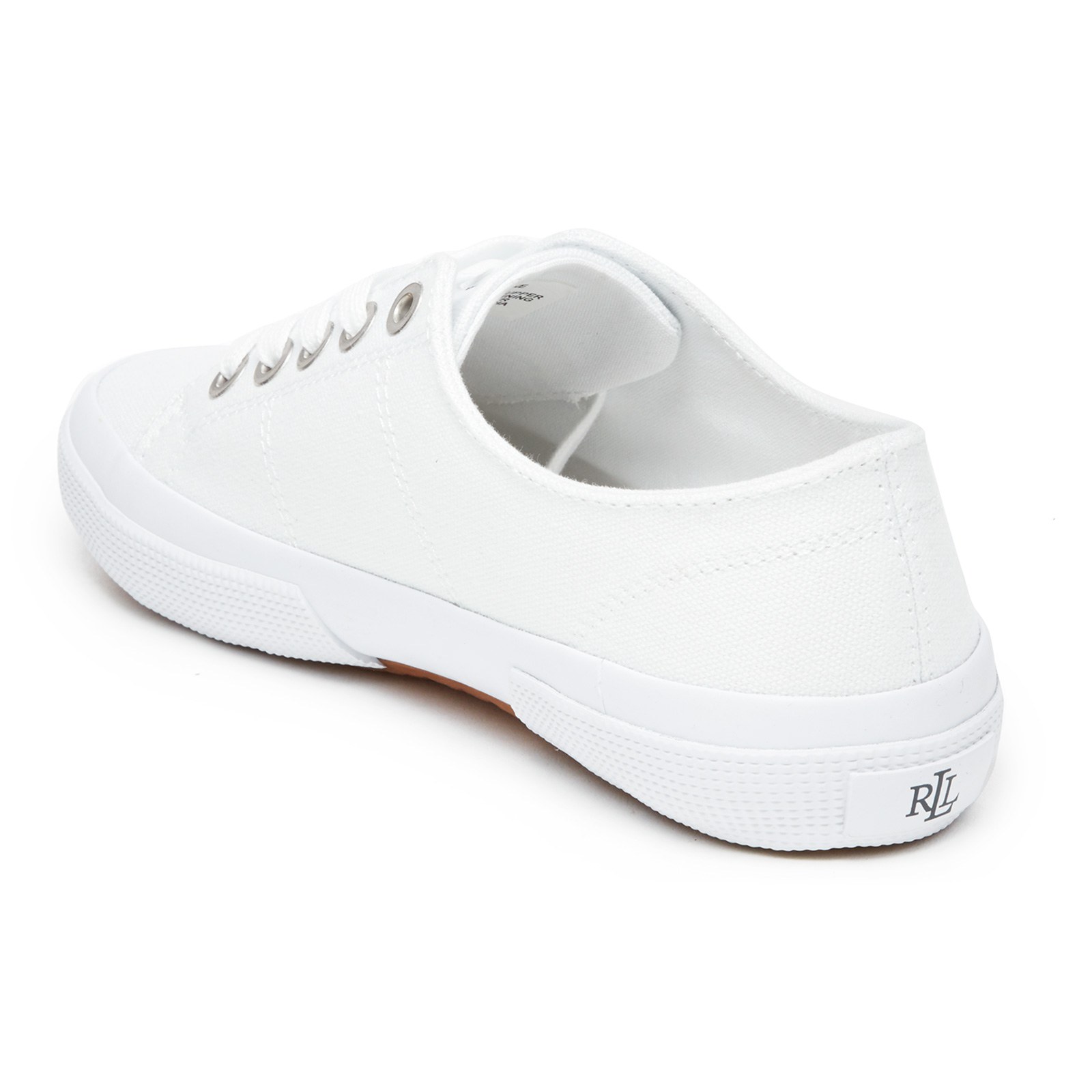 Lauren Ralph Lauren Women s Jolie Ne Lace Up Vulcanised Trainers White Allsole