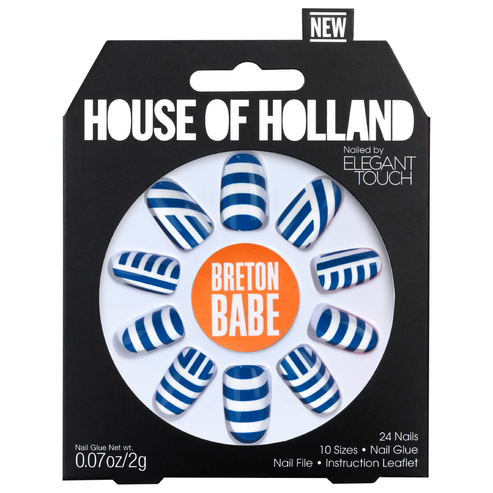 Uñas House of Holland V de Elegant Touch - Breton Babe
