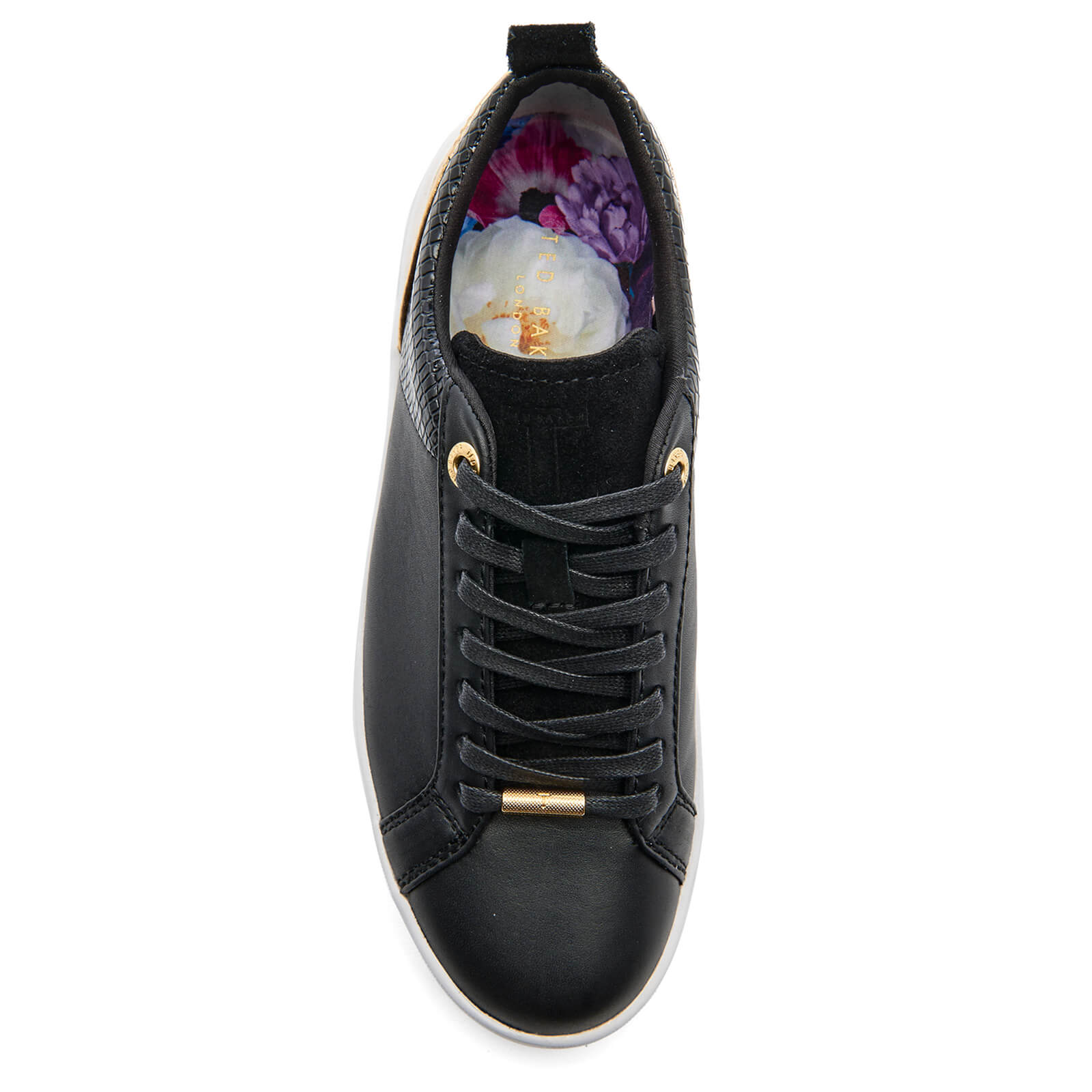 Ted baker online rose gold trainers