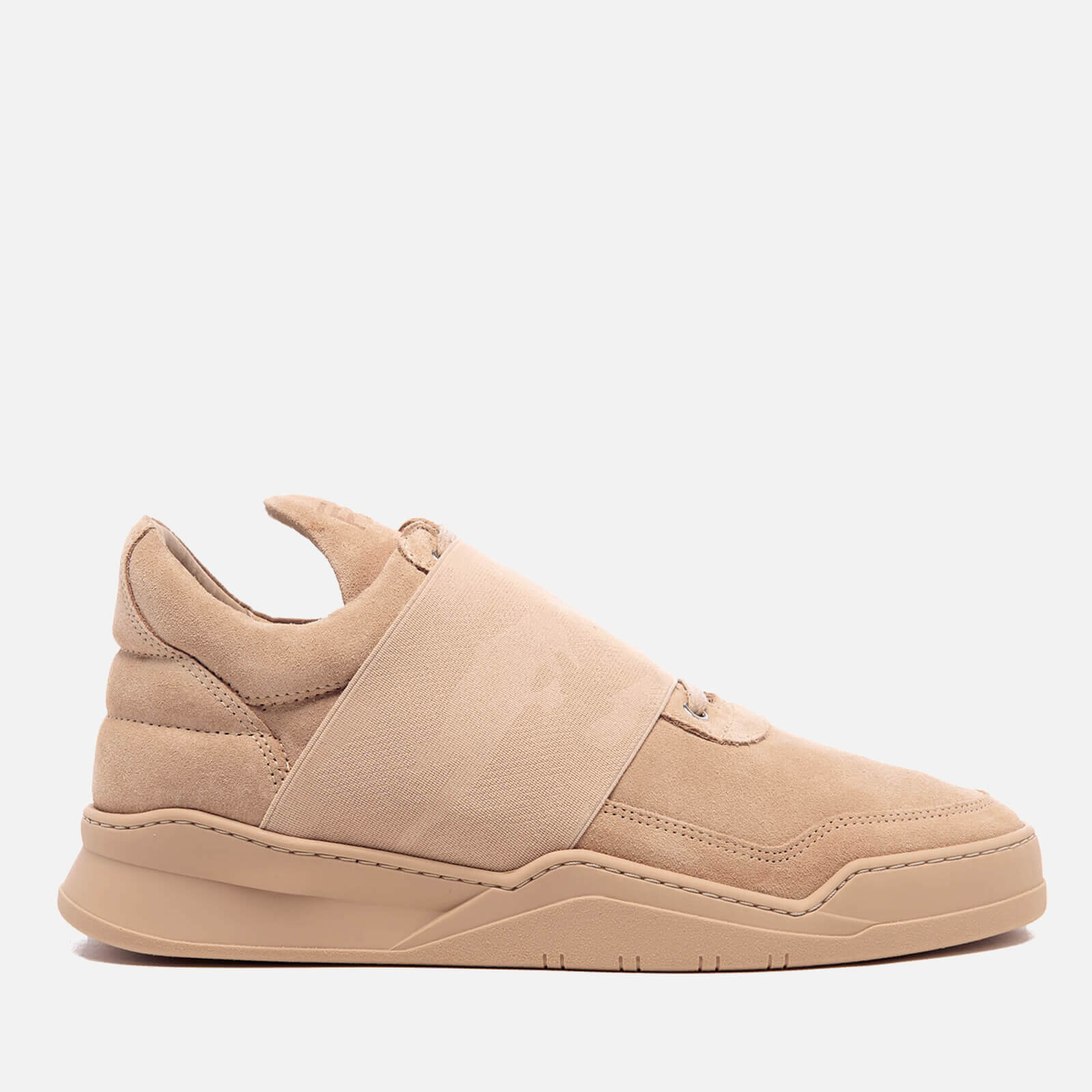 Filling Pieces Men s Elastic Strap Low Top Trainers Desert Camo Coggles