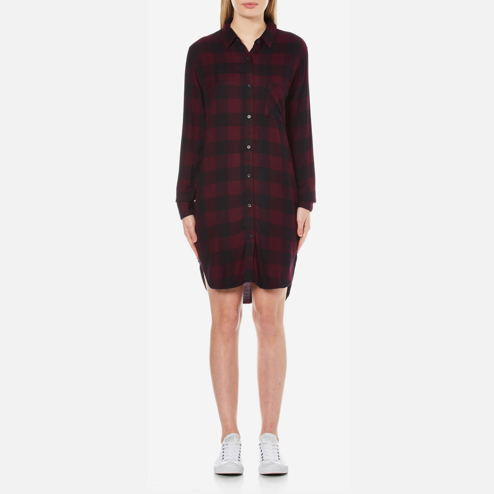 Rails★Bianca Shirt Dress Obsidianチェック シャツ ワンピース 11366127-1914443073772364.jpg