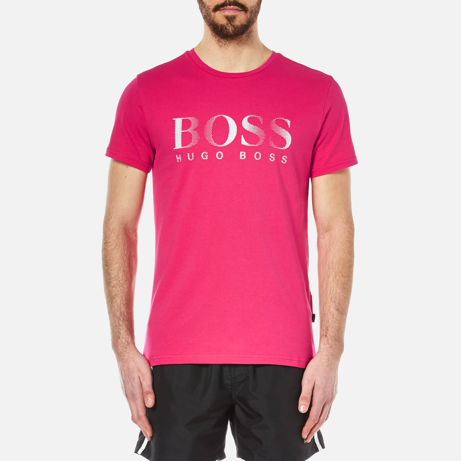Pink hugo boss t shirt top