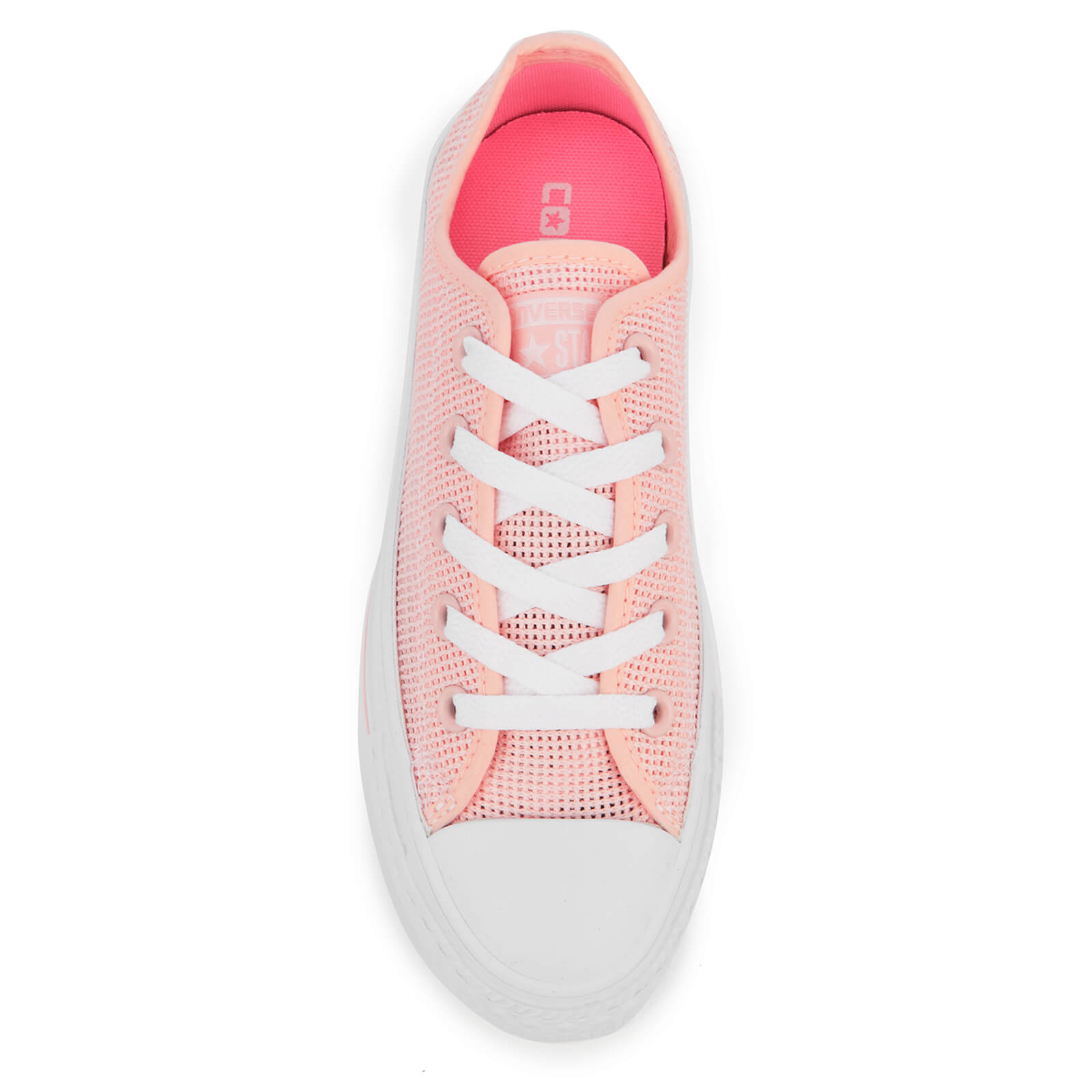 Converse Women s Chuck Taylor All Star OX Trainers Vapor Pink Pink Glow White Coggles