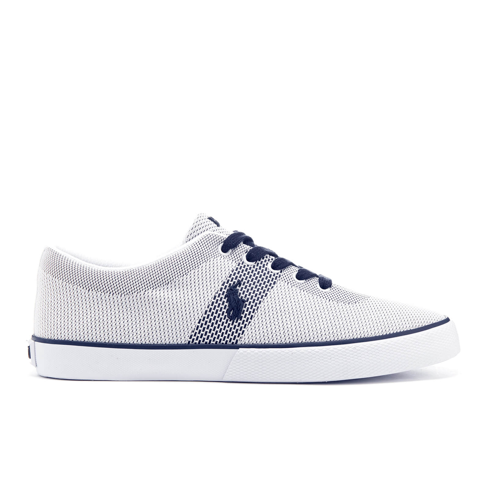 Polo Ralph Lauren Men s Halford II Trainers White Newport Navy Allsole