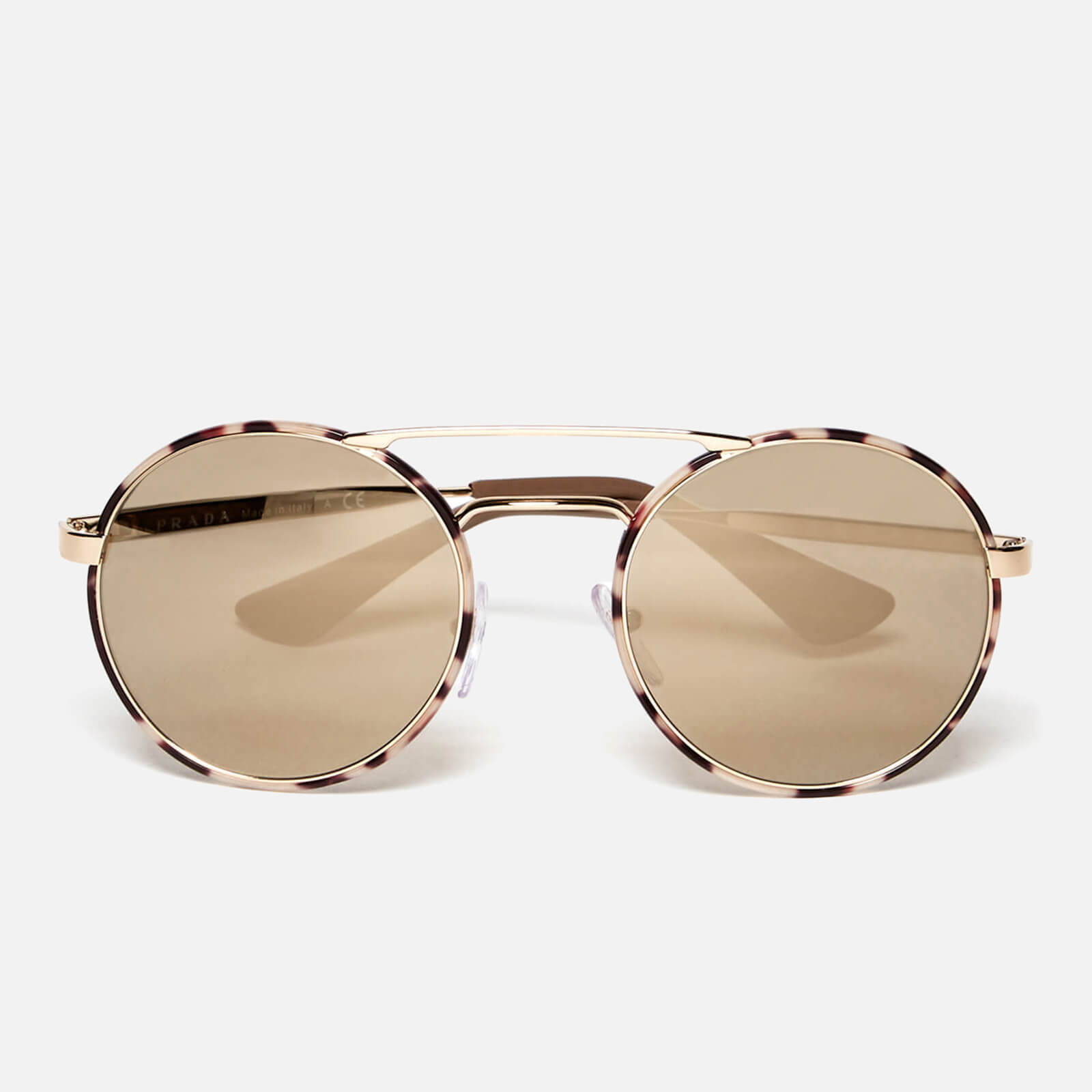 Prada round catwalk 57mm sunglasses best sale