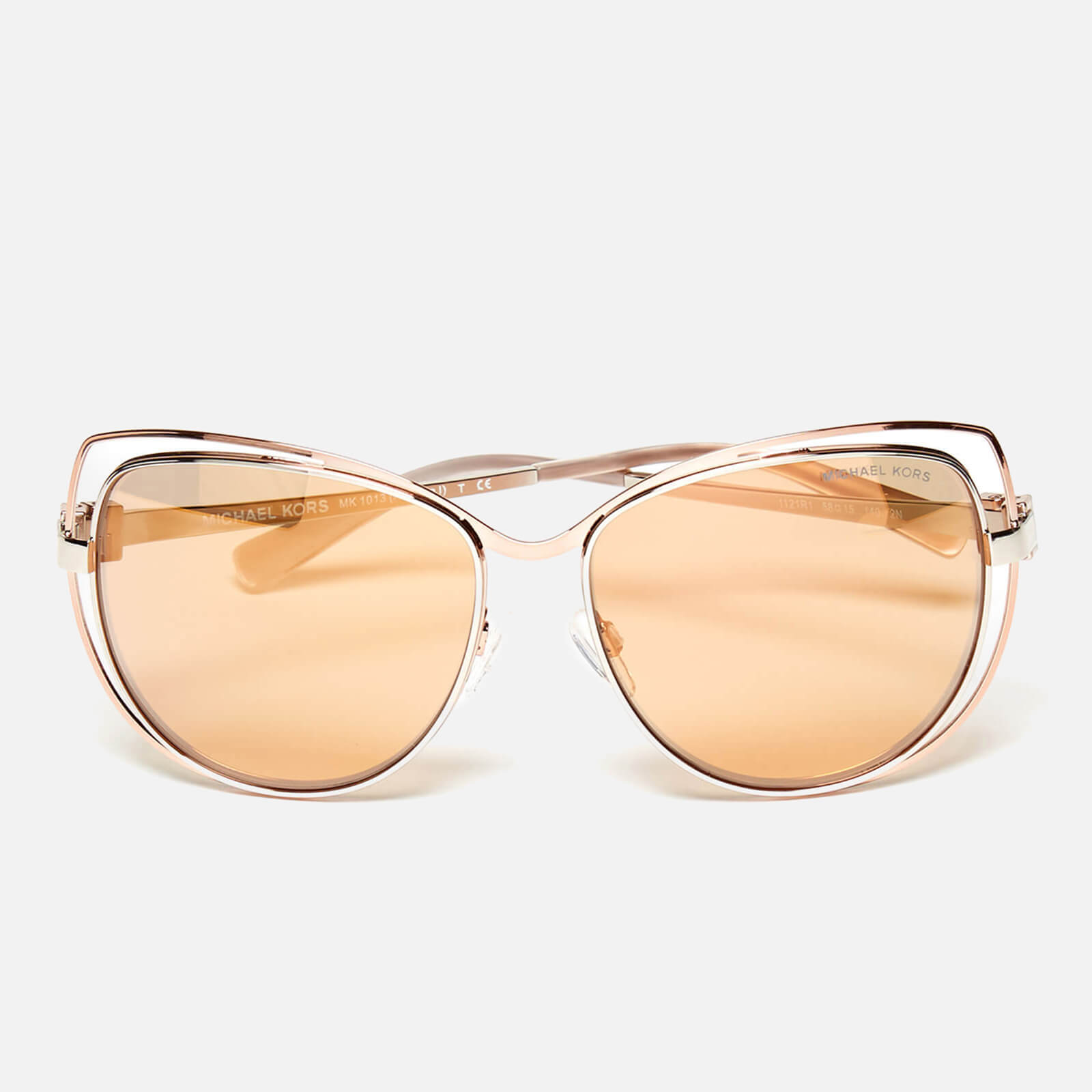 Michael kors audrina sunglasses rose gold deals
