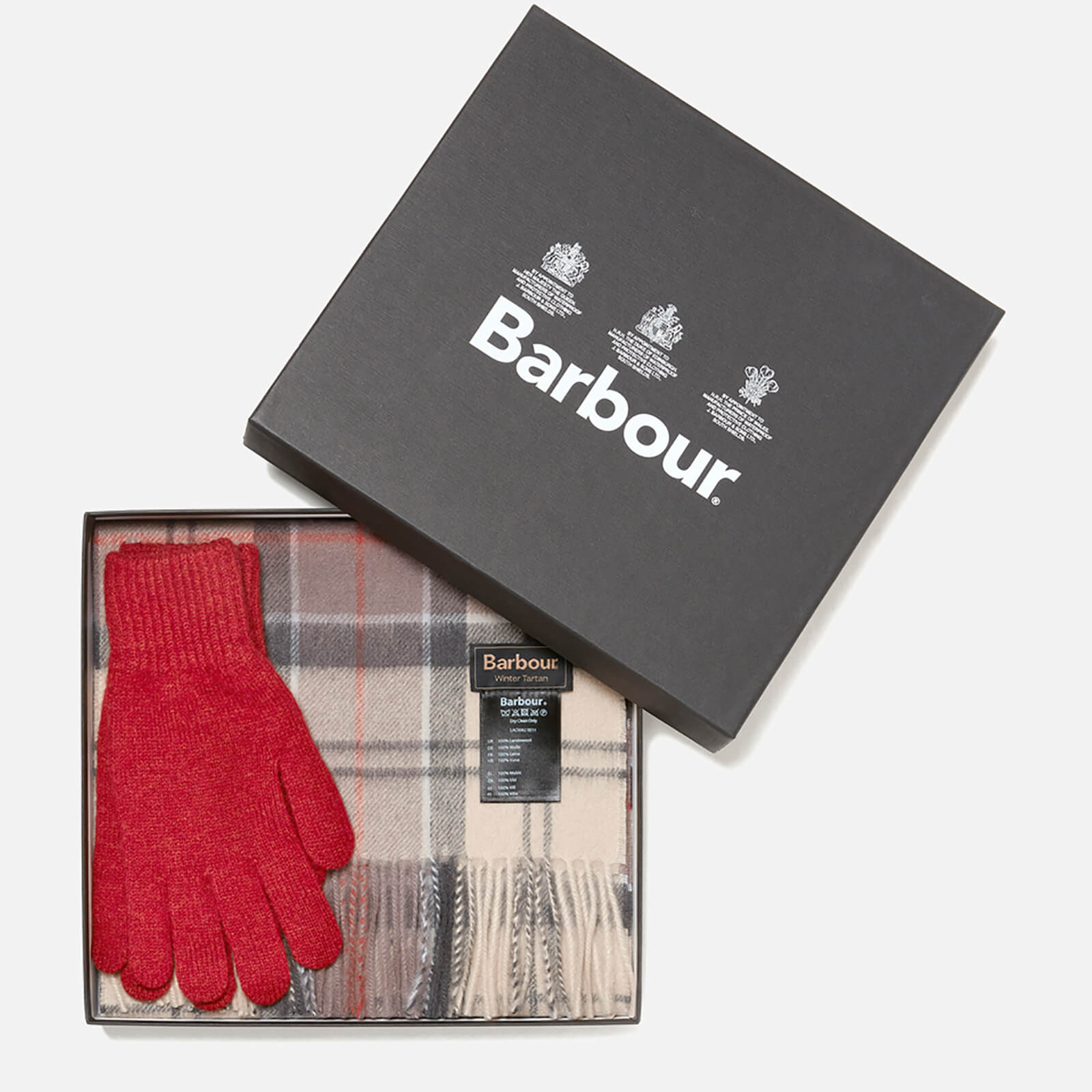 Barbour Women s Scarf and Gloves Set A Neutral Coggles
