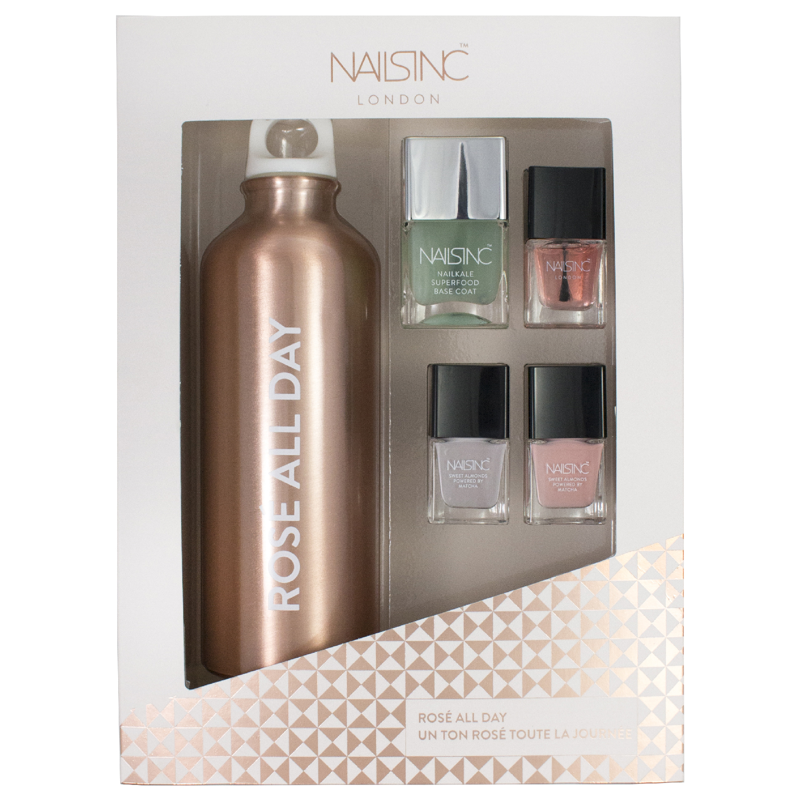 nails inc. Rose All Day Gift Set