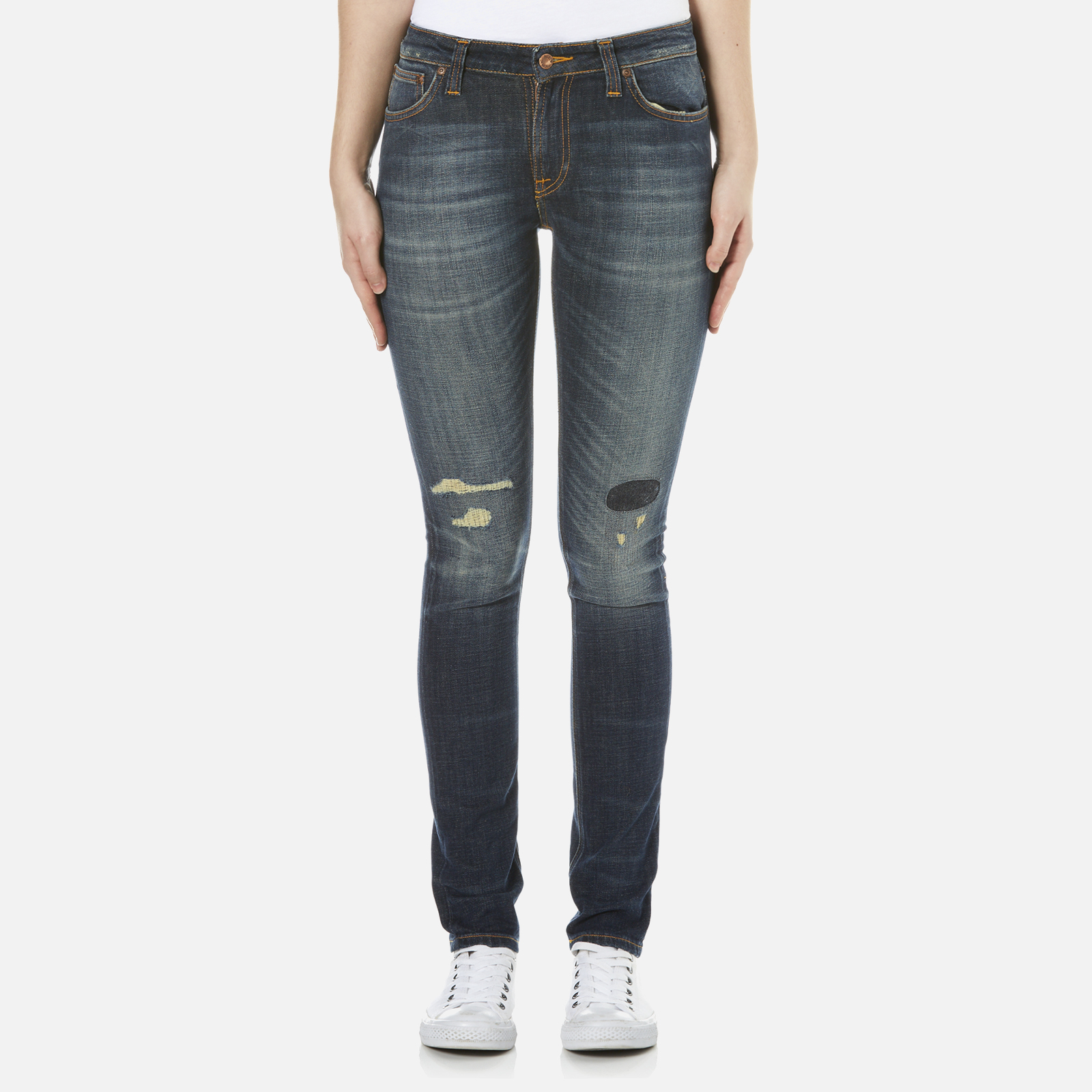 Nudie Jeans Women's Skinny Lin Jeans - Sam Replica | Coggles