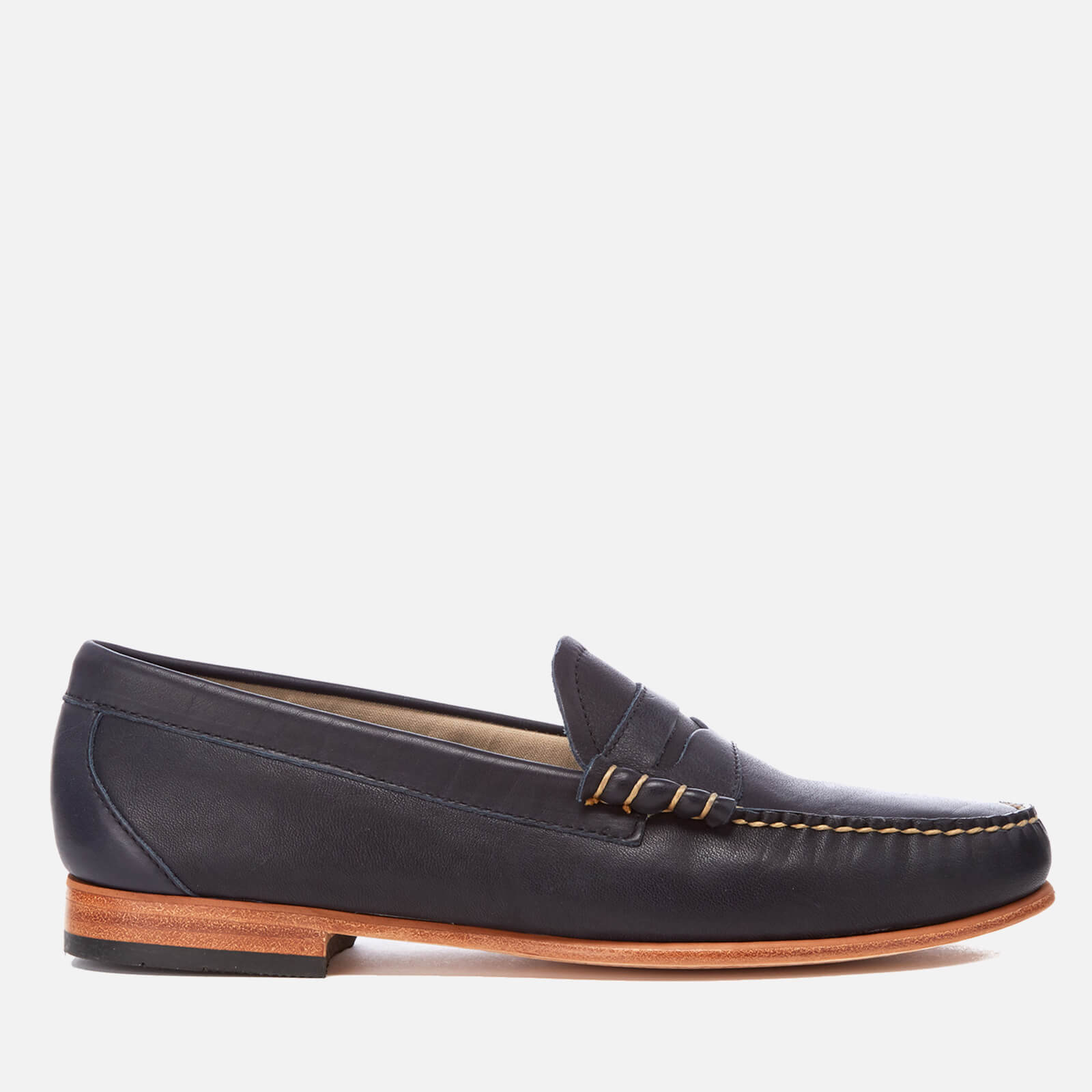Navy blue bass weejuns cheap